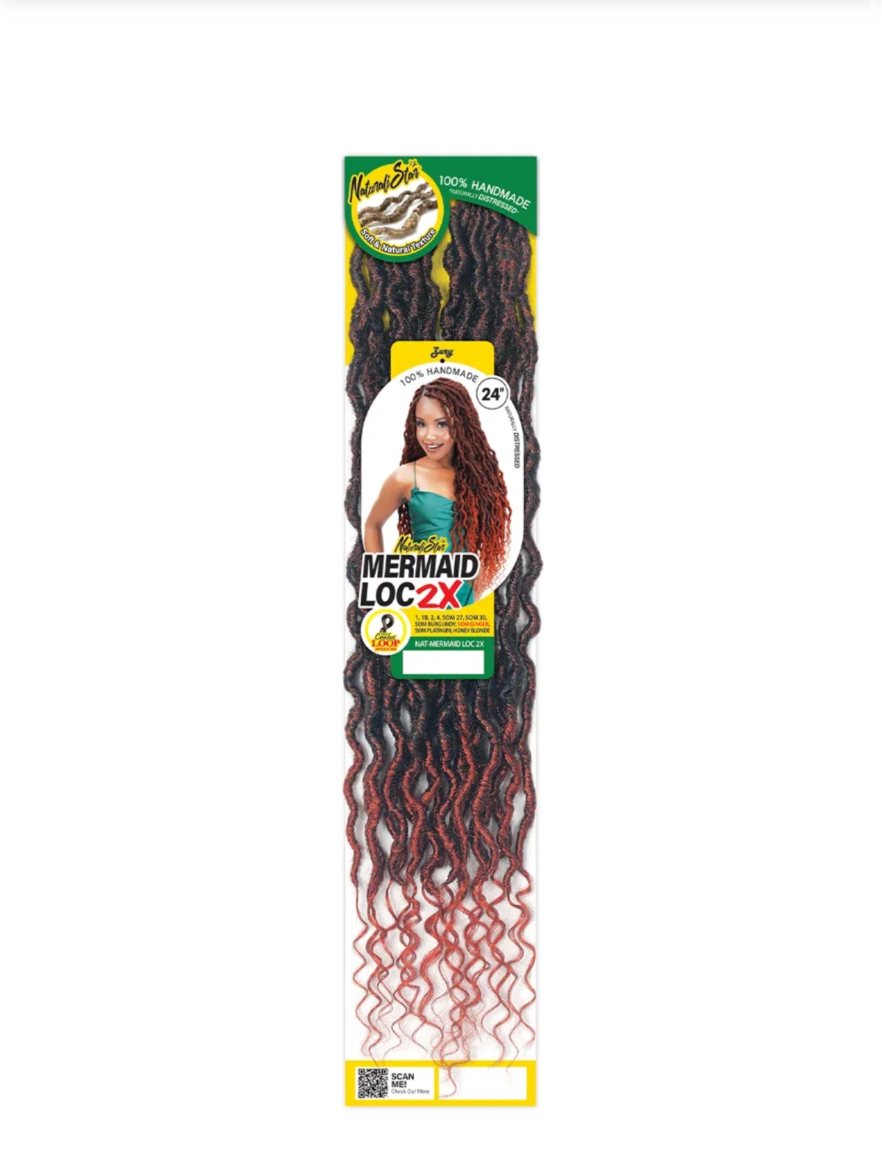 NATURALISTAR MERMAID LOC 2X