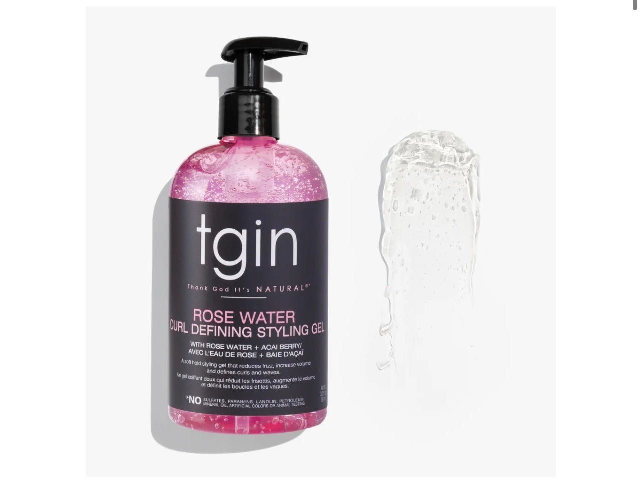 Rose Water Curl Defining Styling Gel
