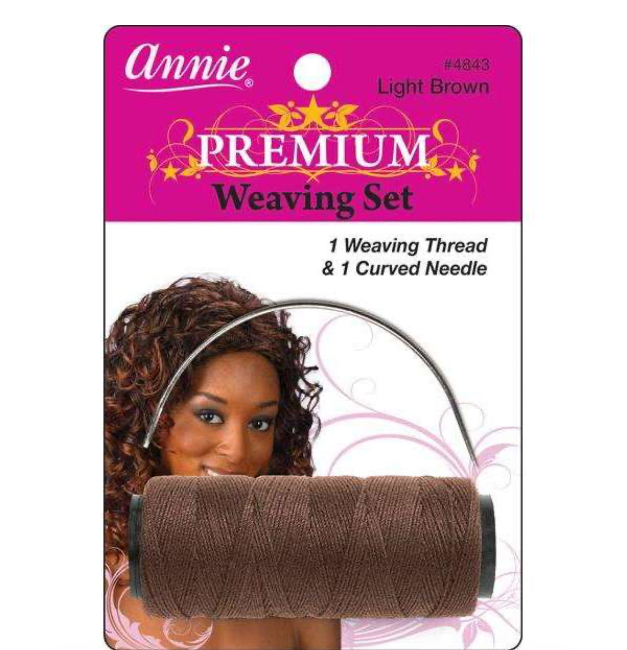 Annie Needle And Thread Combo Light Brown