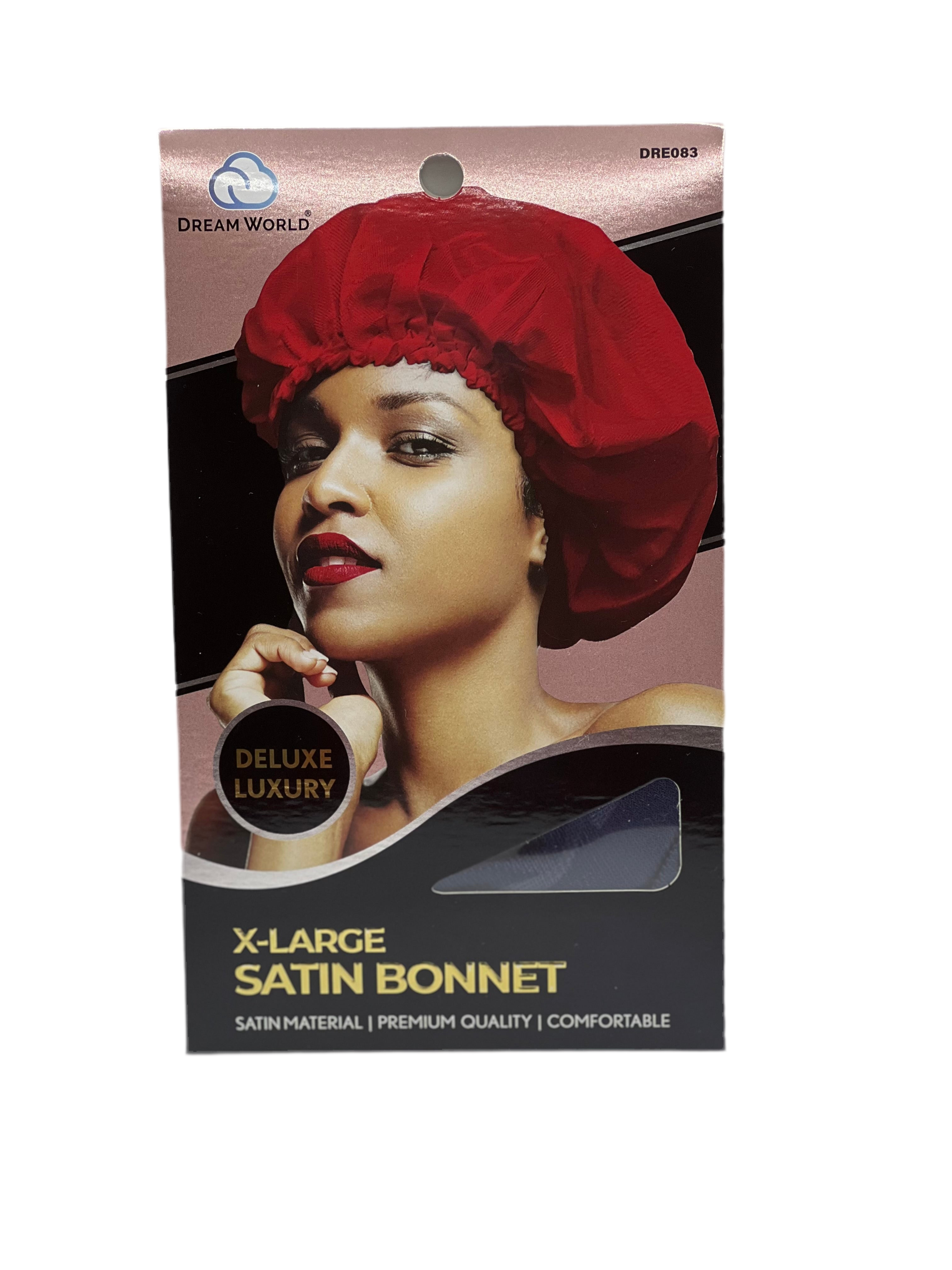 Deluxe Luxury Extra Large Satin Bonnet