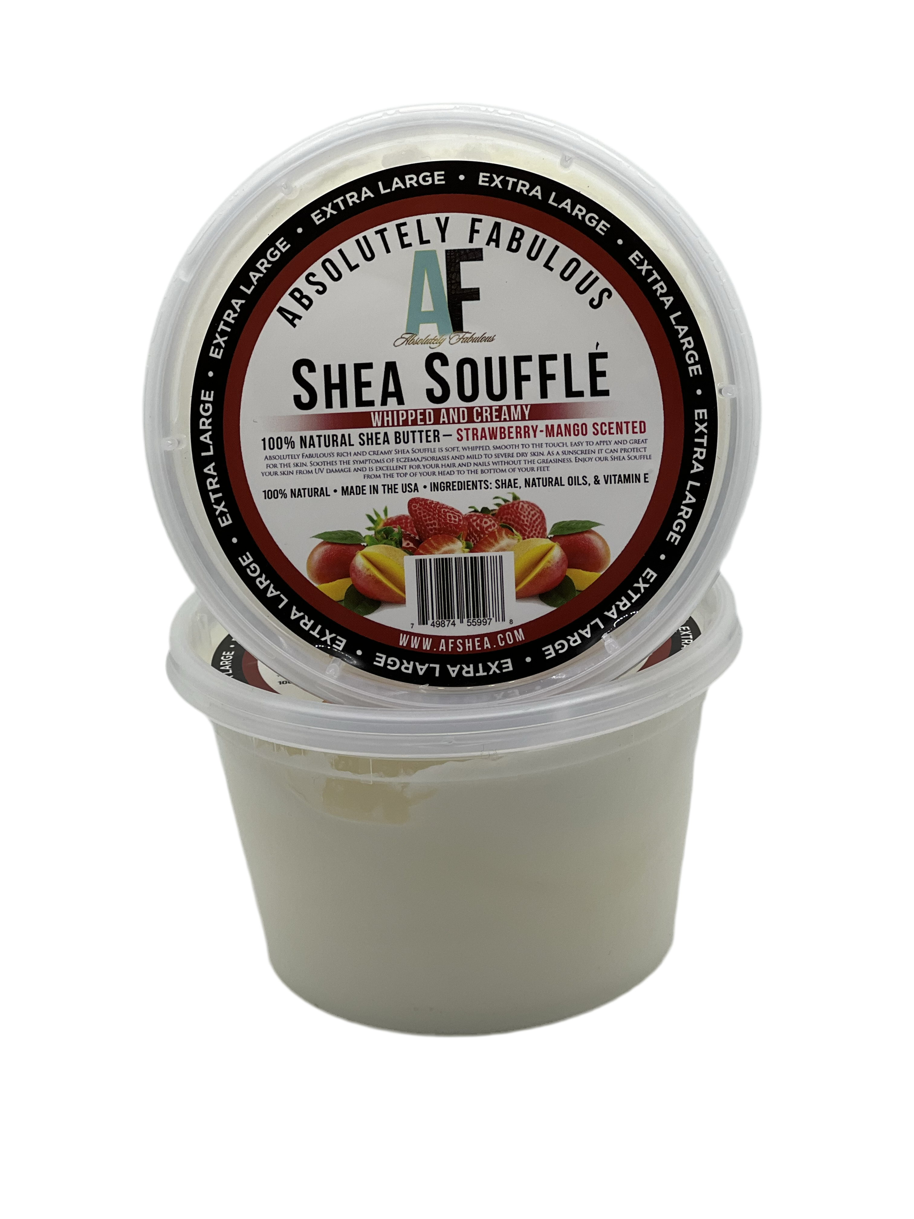 Shea Butter Soufflé - Strawberry Mango Scented