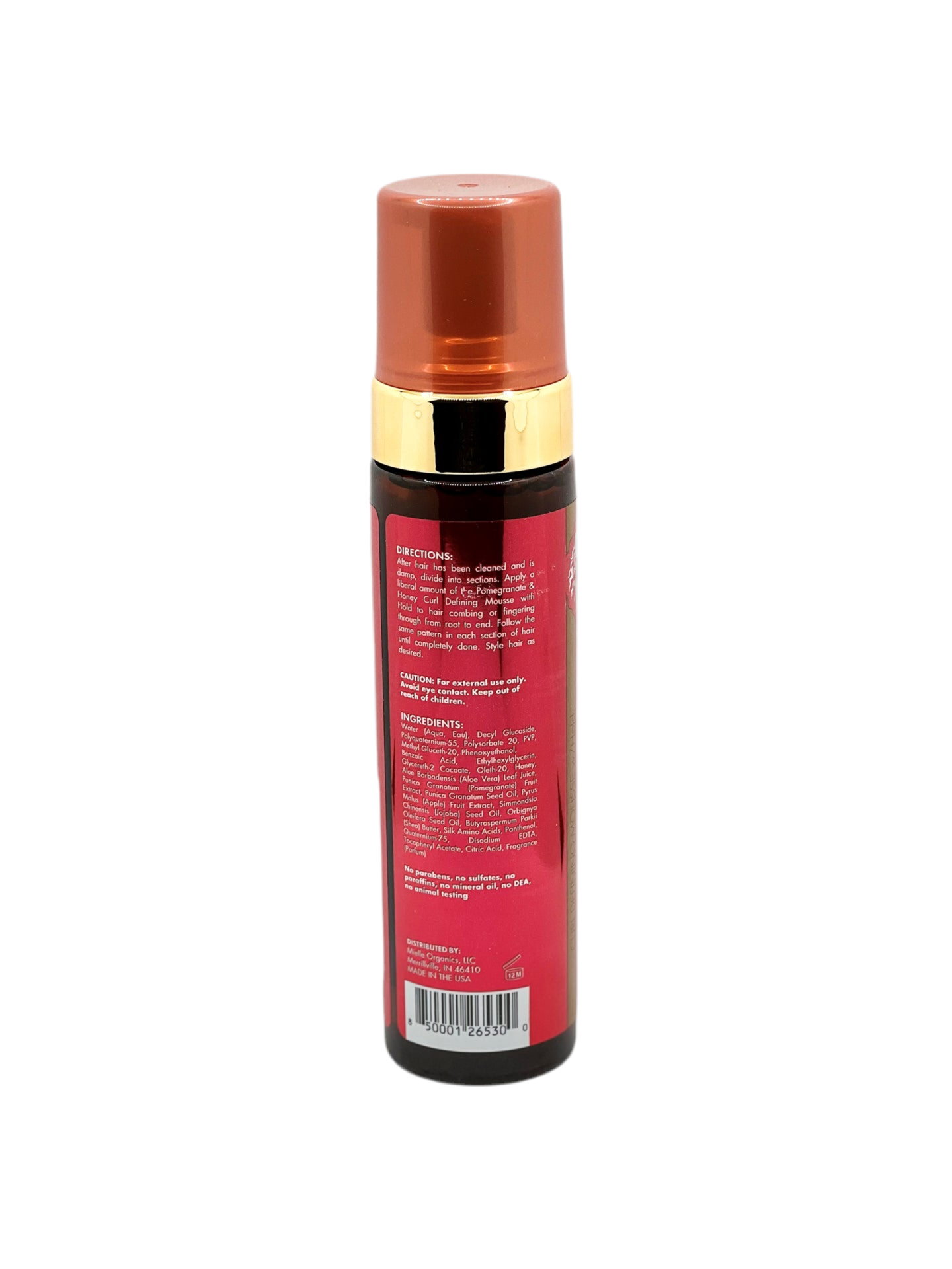 Pomegranate & Honey Curl Defining Mousse w/Hold