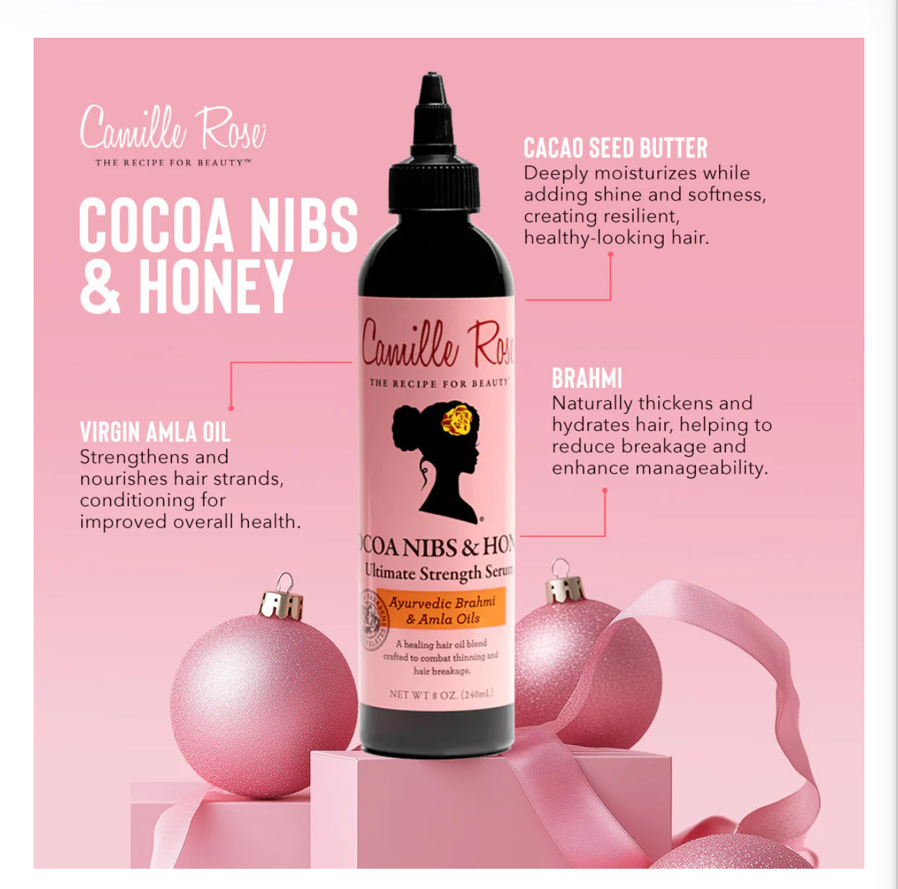 Cocoa Nibs + Honey Ultimate Strength Serum