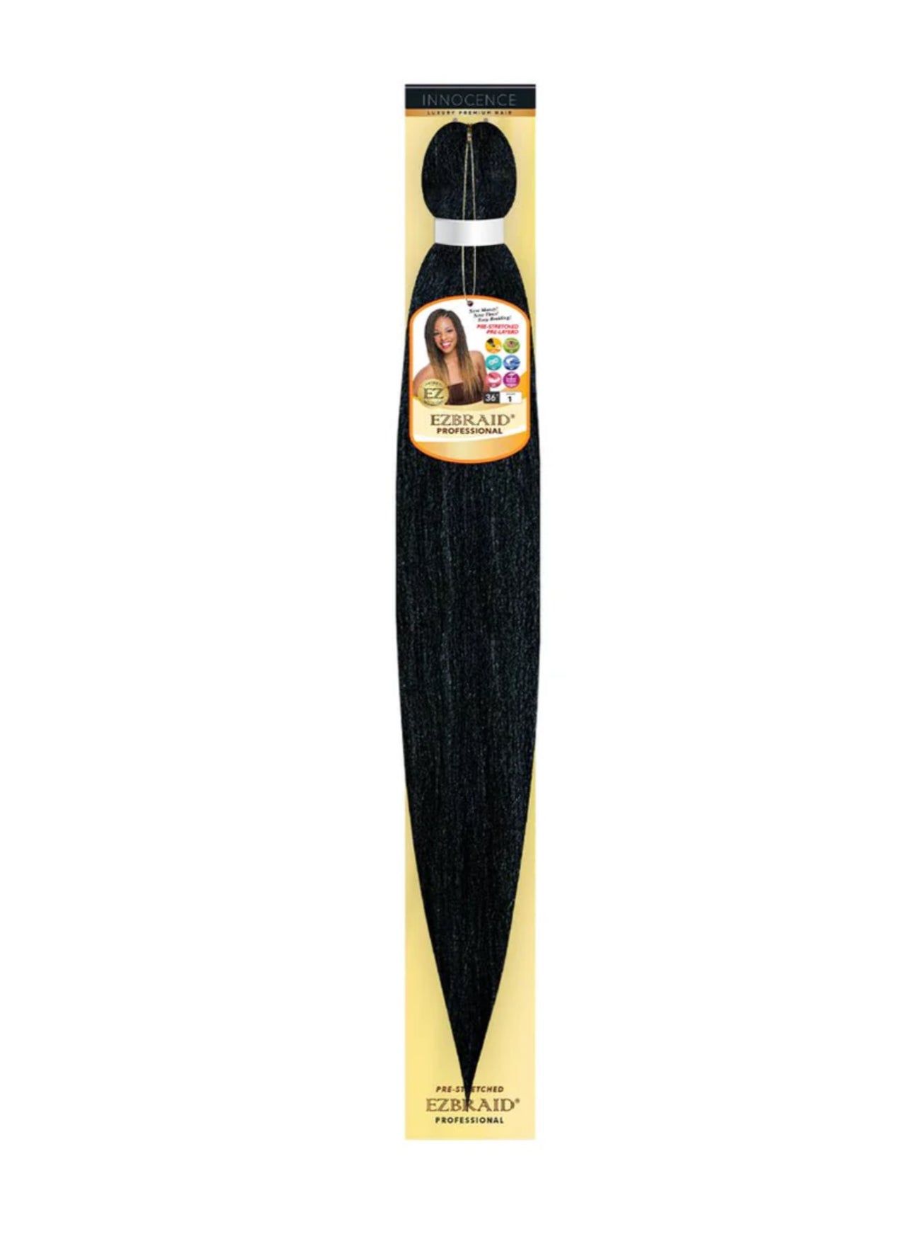 100% Spetra Antibacterial Fiber Braiding Hair EZBraid 36" - Single