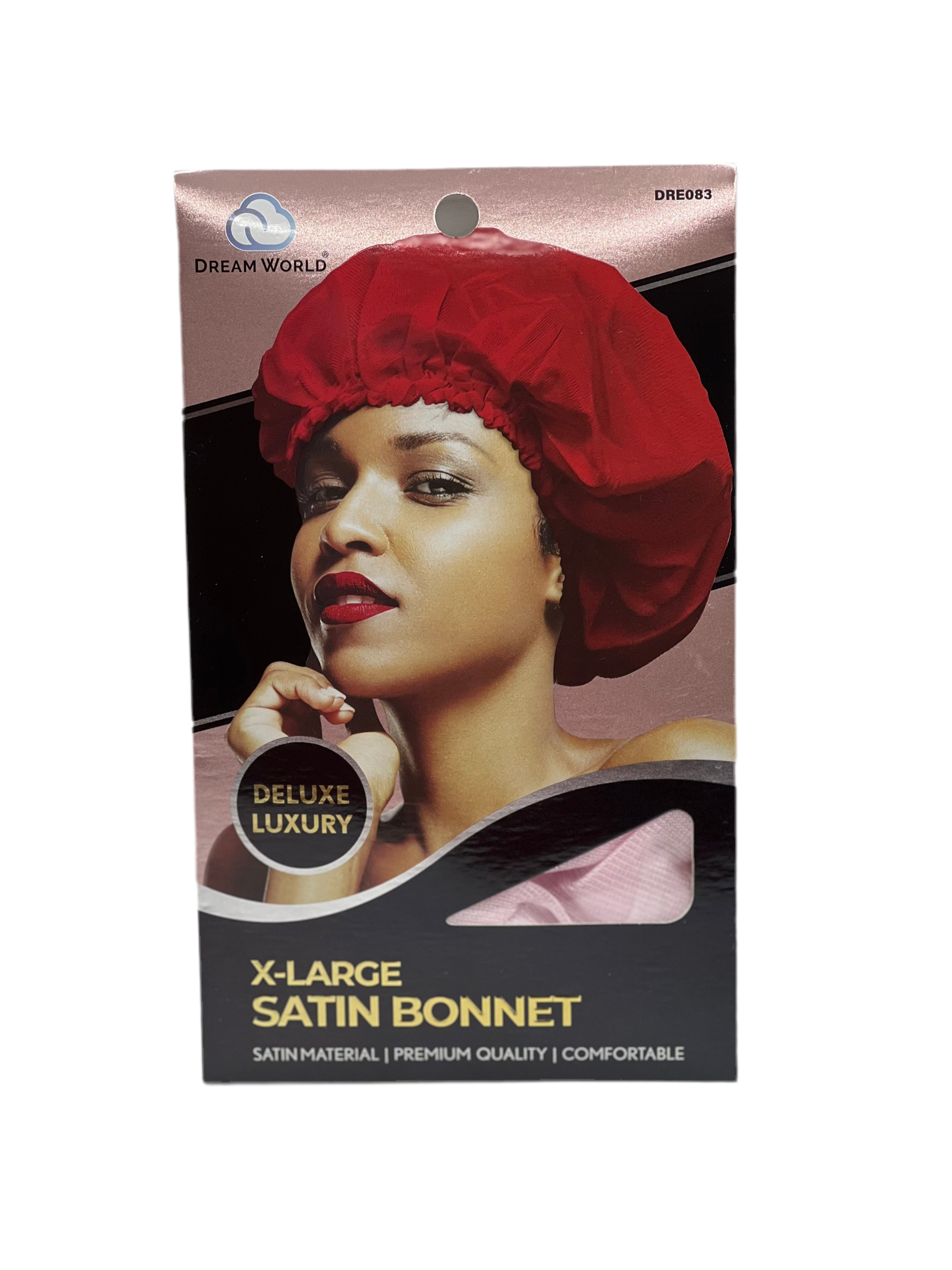 Deluxe Luxury Extra Large Satin Bonnet