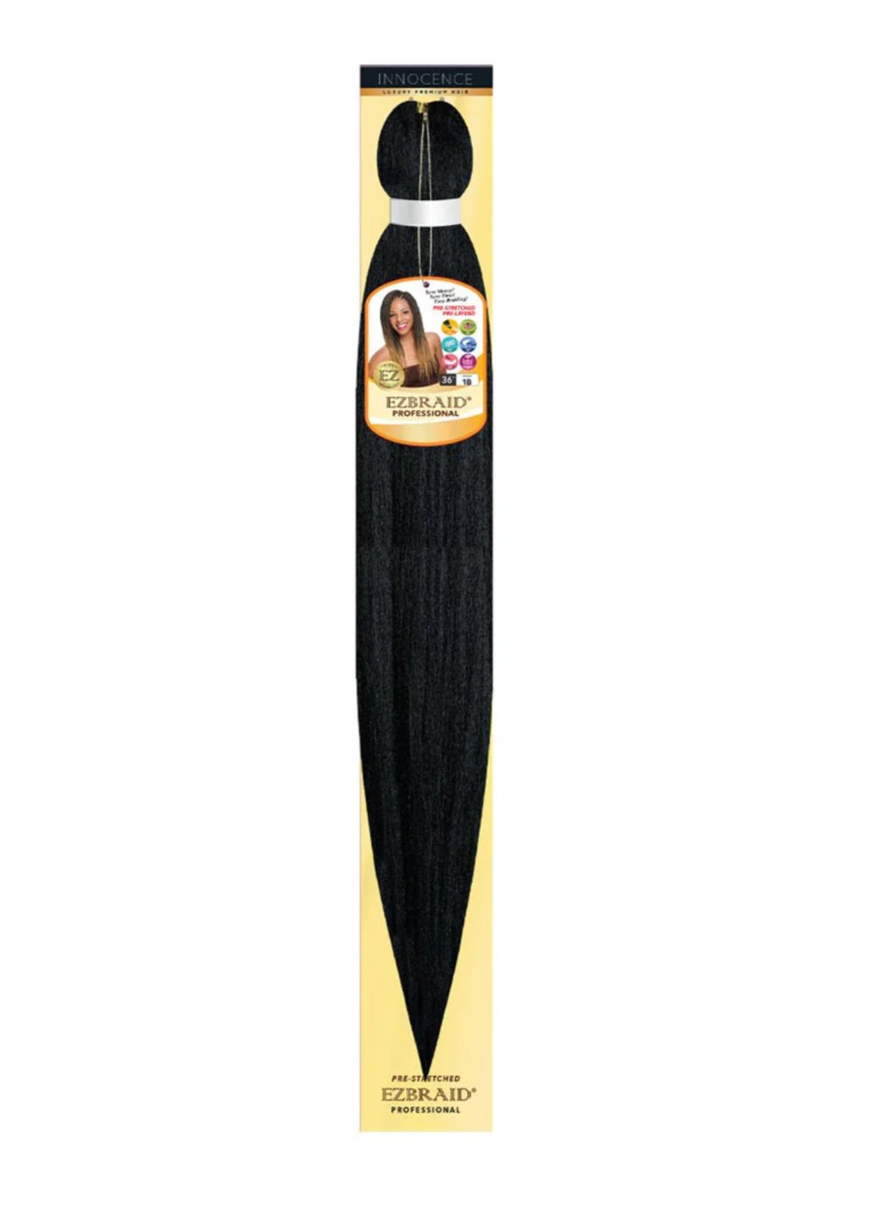 100% Spetra Antibacterial Fiber Braiding Hair EZBraid 36" - Single