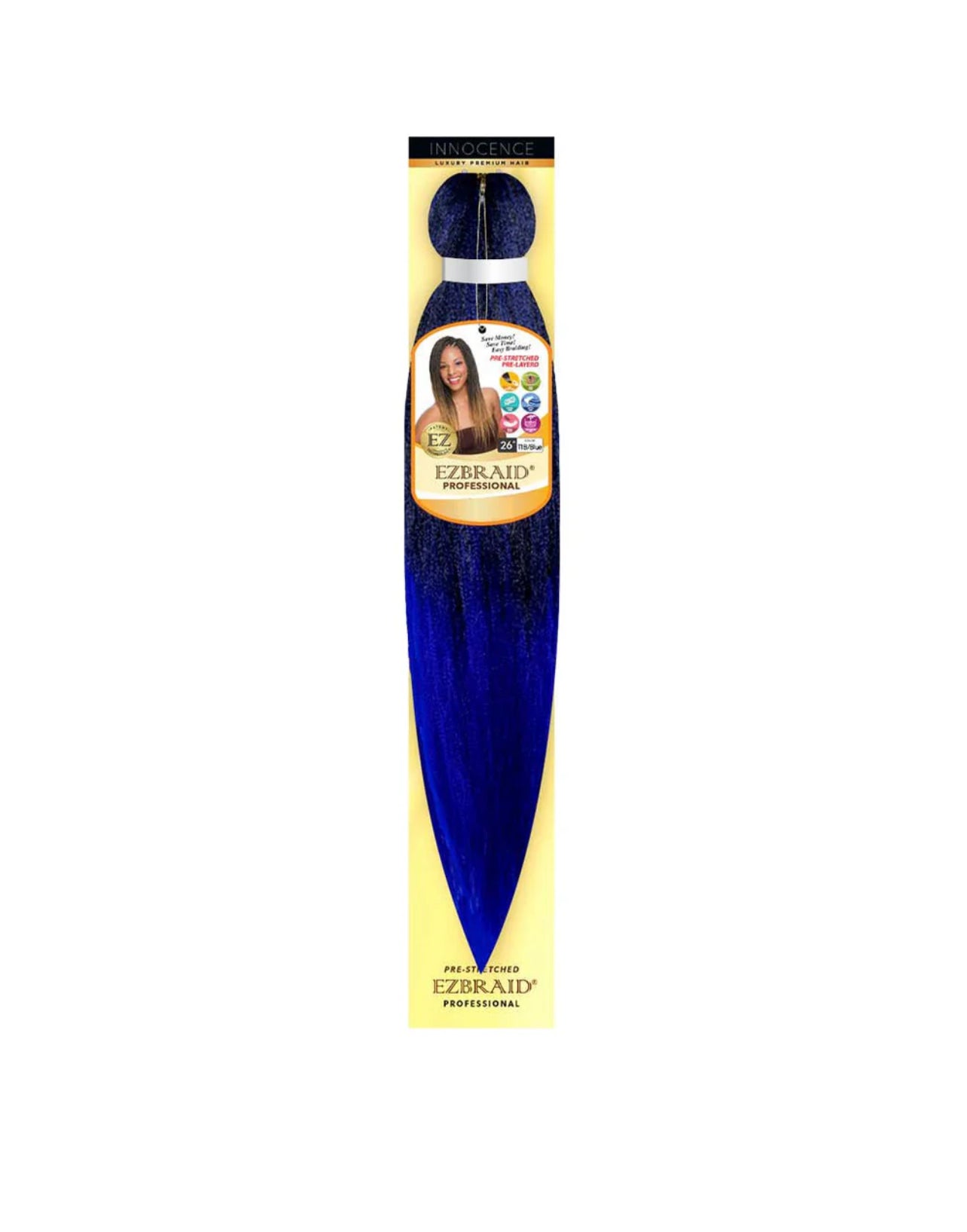 100% Spetra Antibacterial Fiber Braiding Hair EZBraid 26" - Single