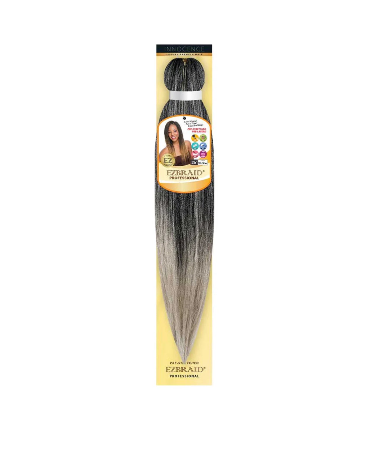 100% Spetra Antibacterial Fiber Braiding Hair EZBraid 26" - Single