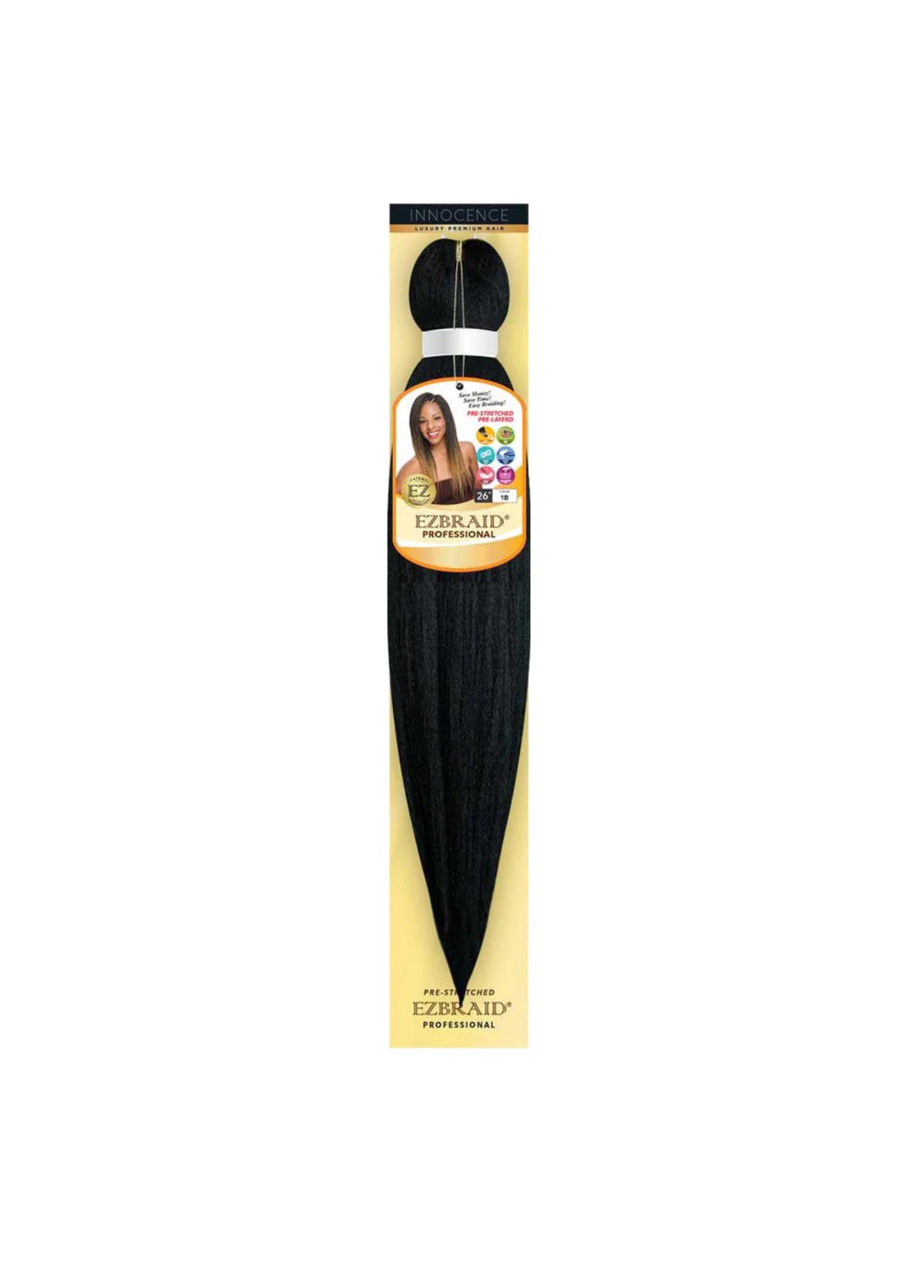 100% Spetra Antibacterial Fiber Braiding Hair EZBraid 26" - Single