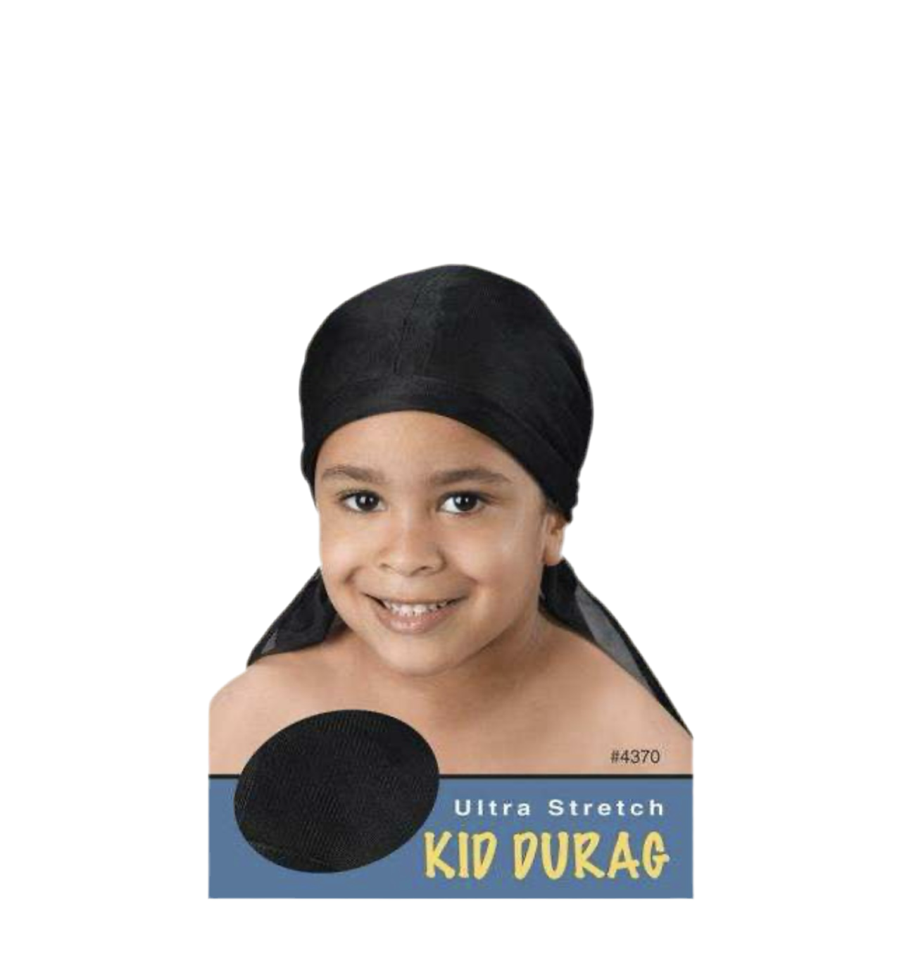 Ultra Stretch Kid Durag - Black