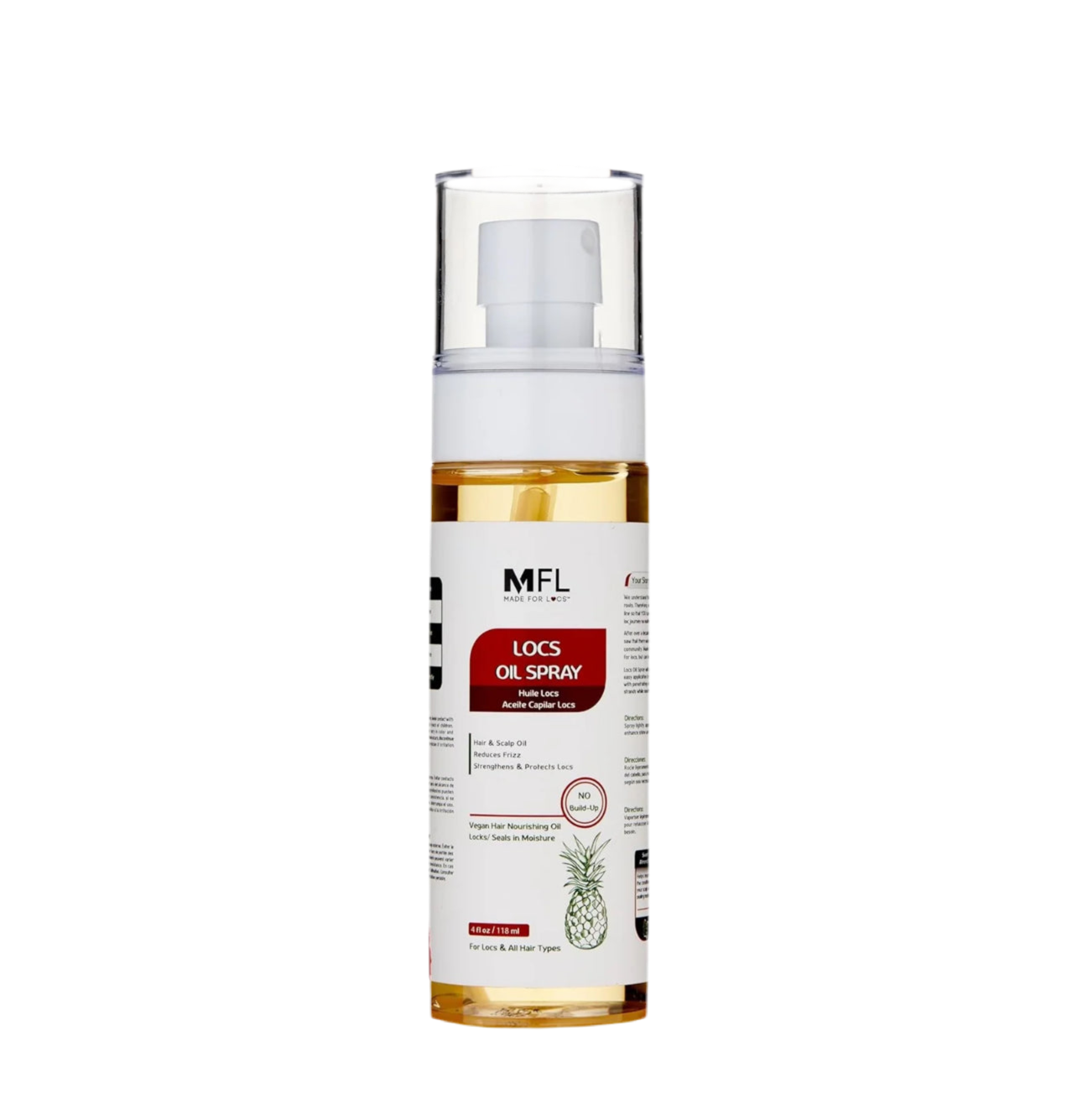 Locs Vegan Oil Spray - Pineapple
