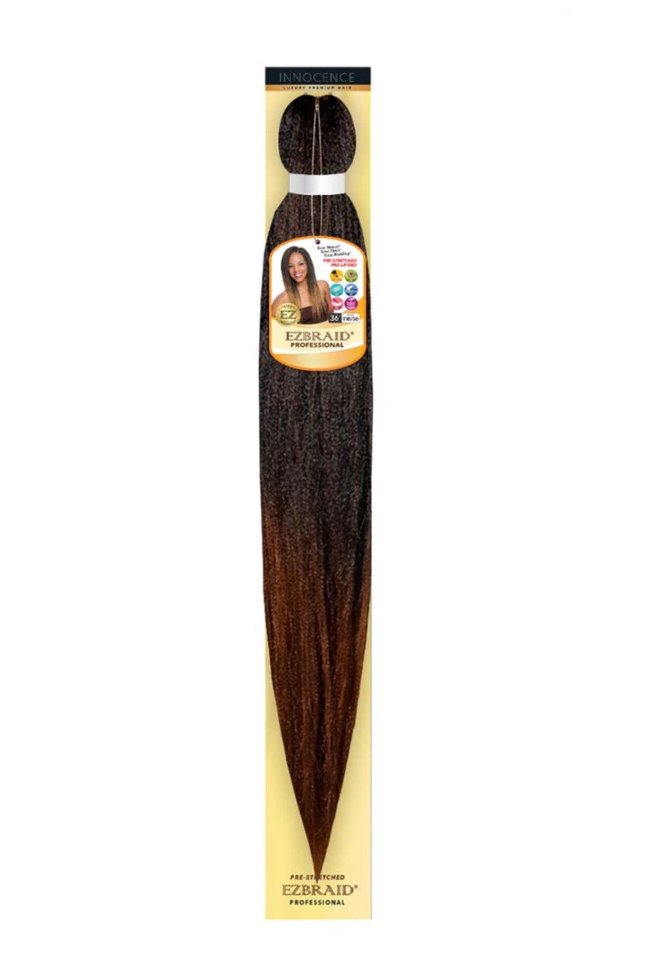 100% Spetra Antibacterial Fiber Braiding Hair EZBraid 36" - Single