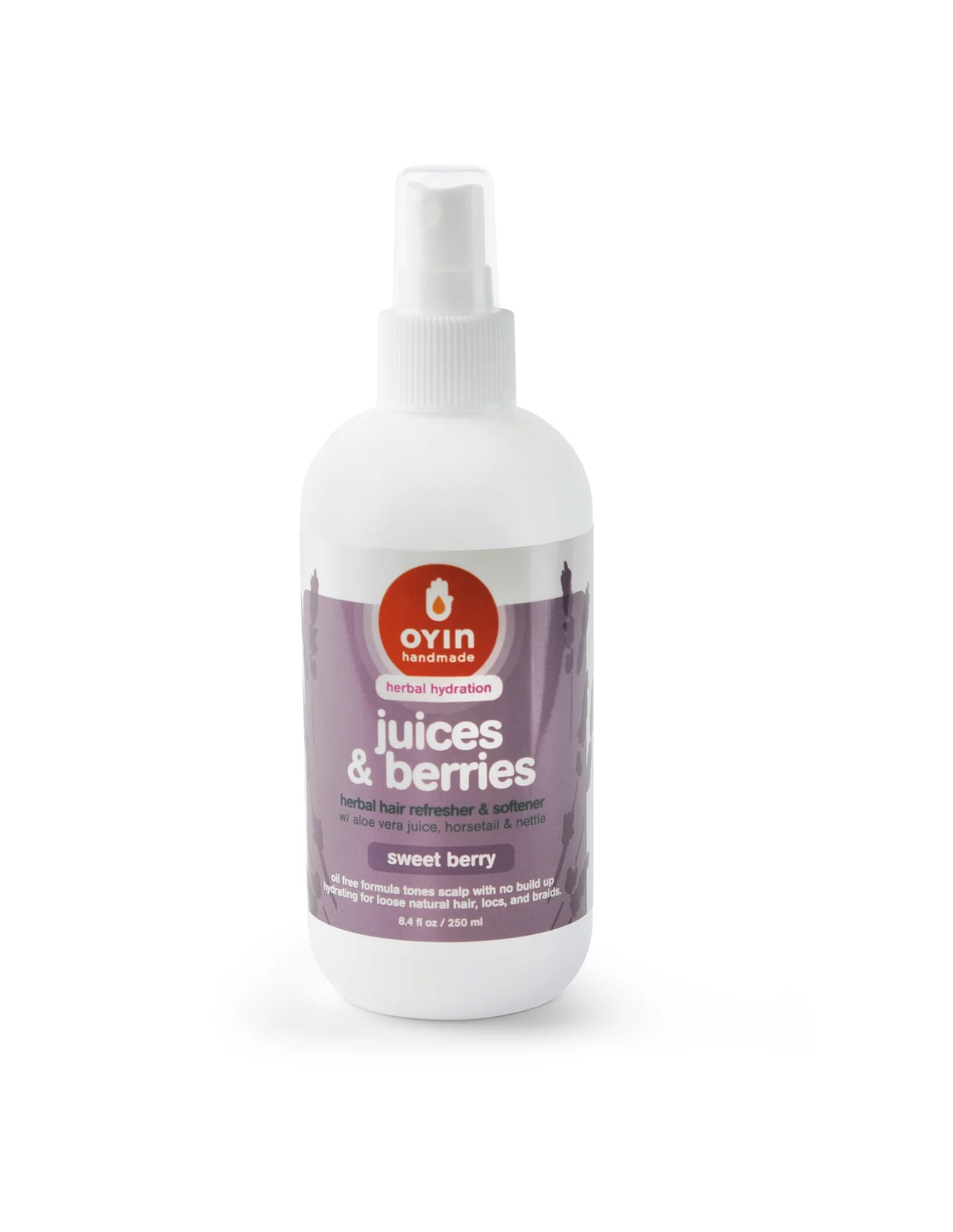 Juices & Berries Herbal Hair Refresher and Softener - Sweet Berry