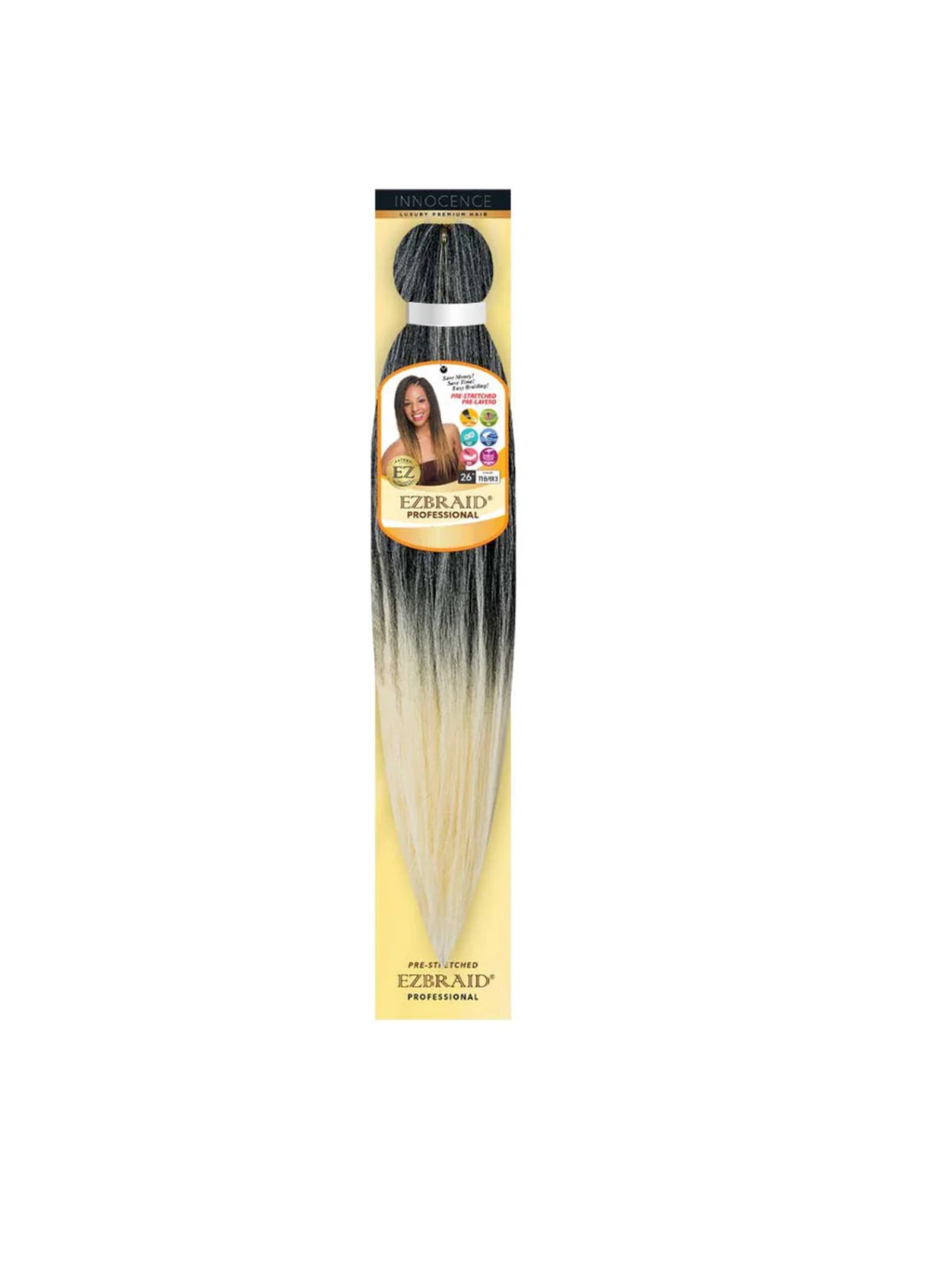 100% Spetra Antibacterial Fiber Braiding Hair EZBraid 26" - Single