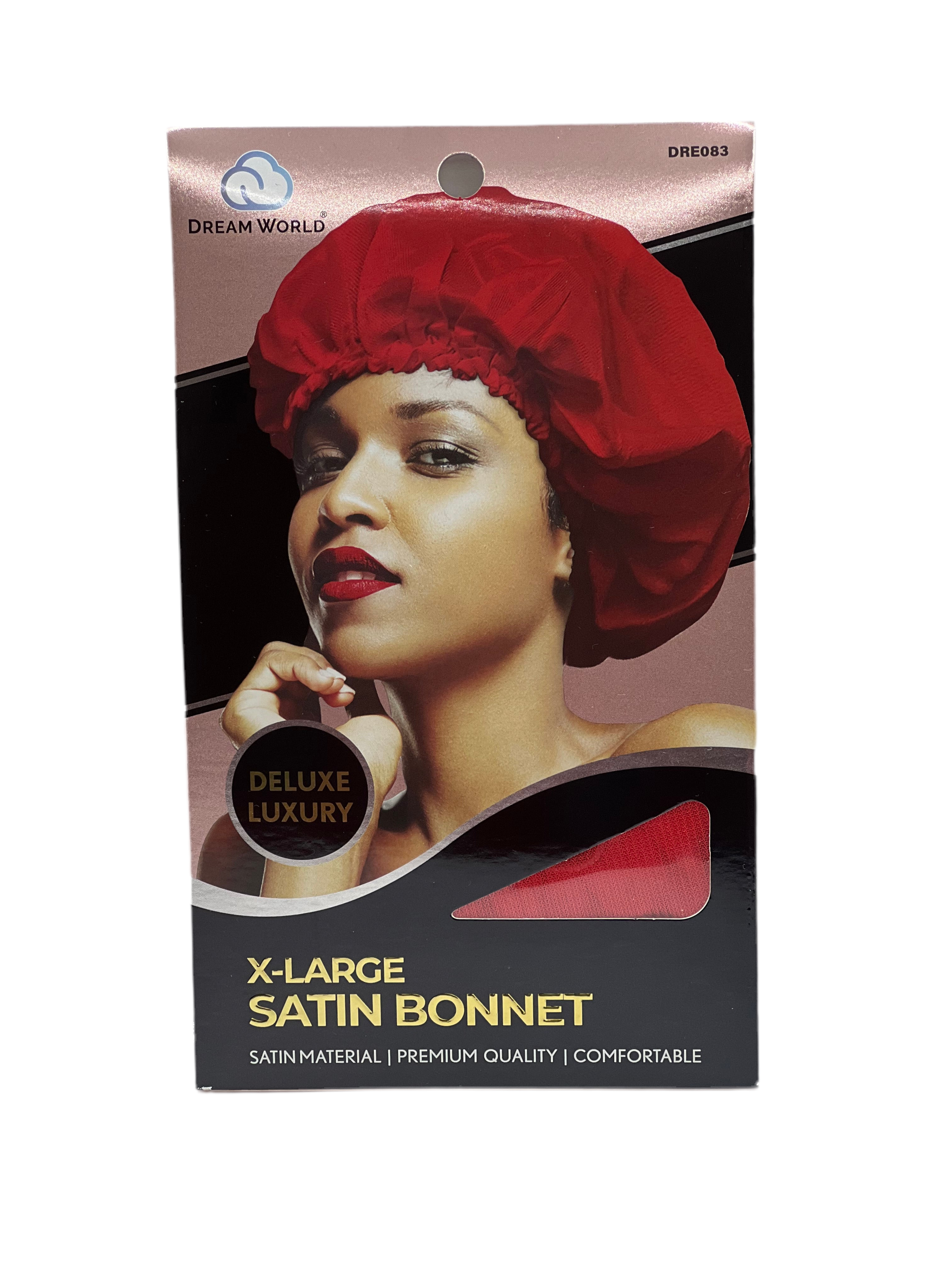 Deluxe Luxury Extra Large Satin Bonnet