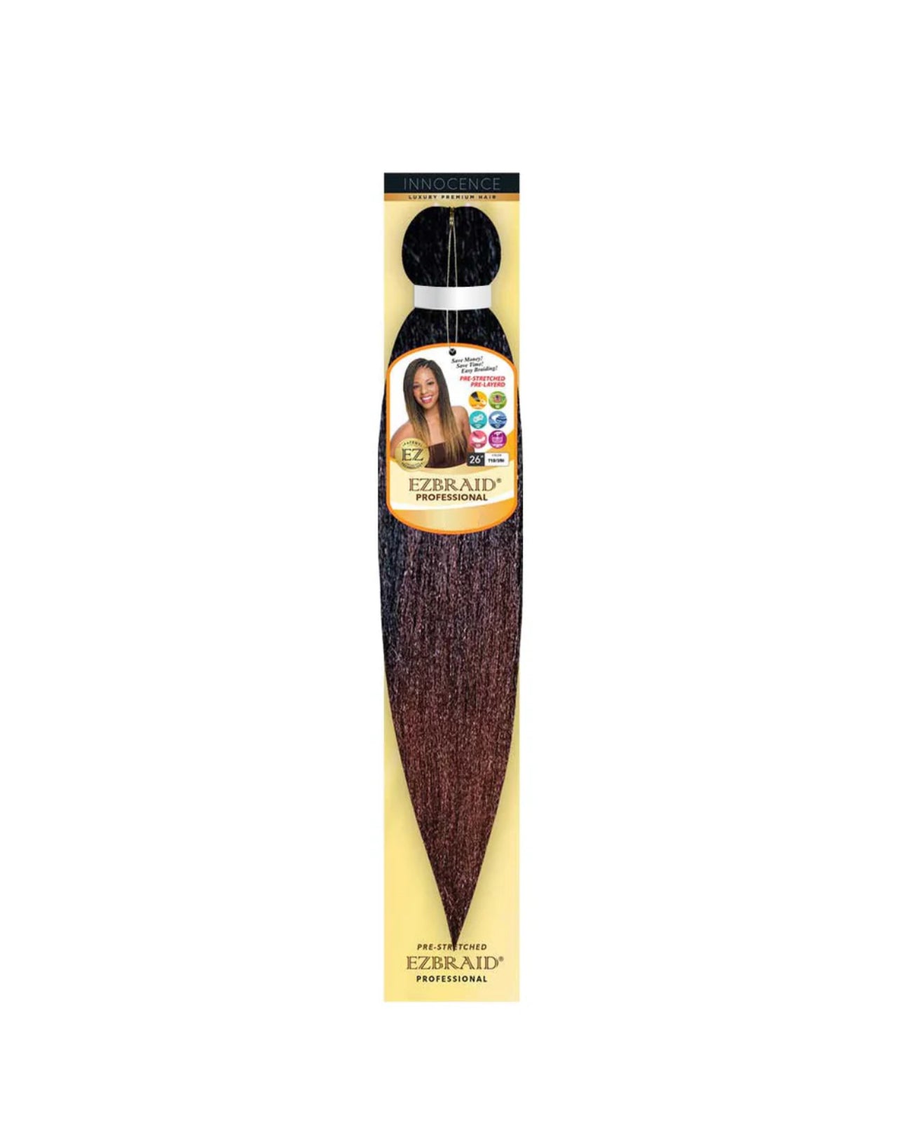 100% Spetra Antibacterial Fiber Braiding Hair EZBraid 26" - Single