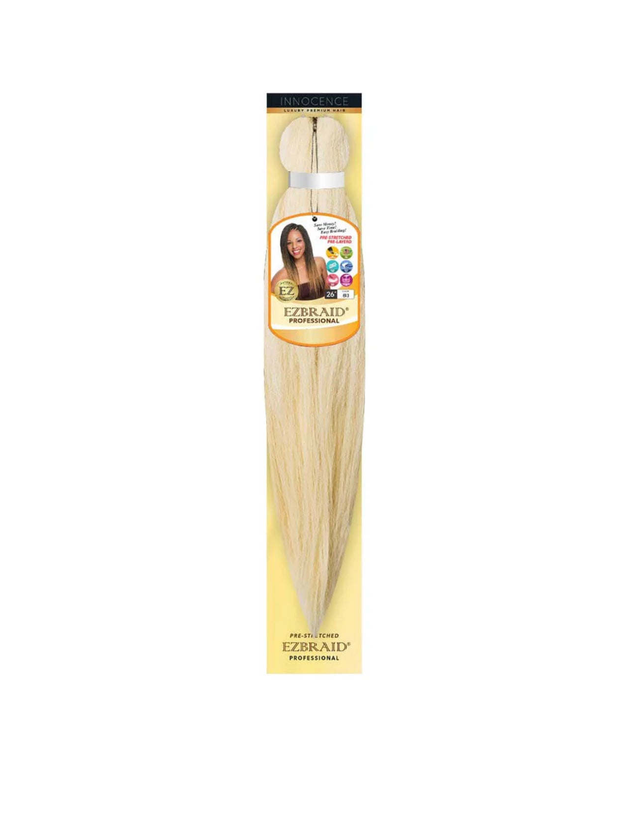 100% Spetra Antibacterial Fiber Braiding Hair EZBraid 26" - Single
