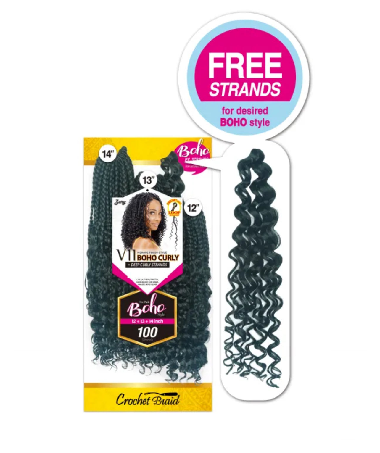 V11 Boho Curly