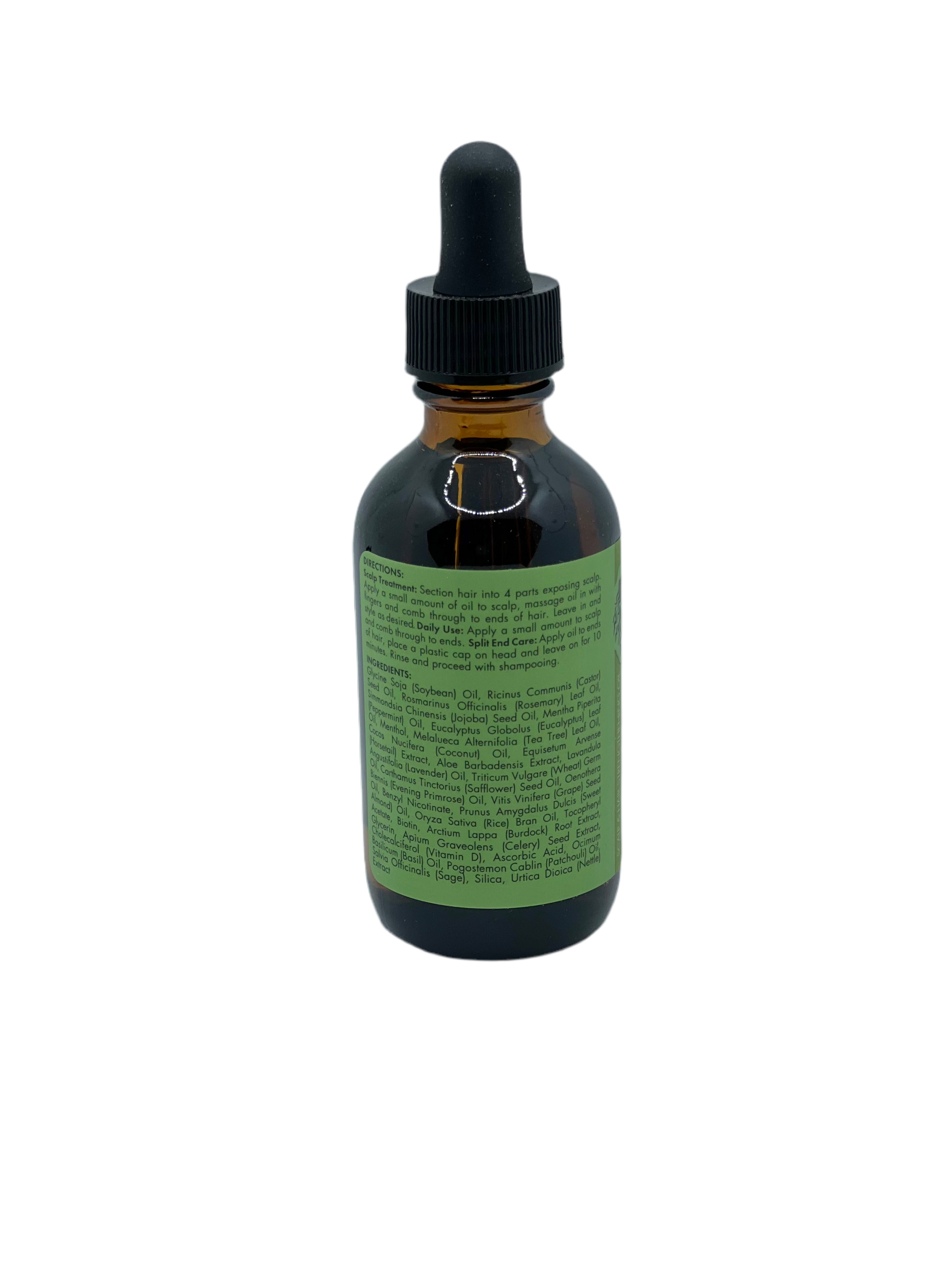Rosemary Mint Scalp & Hair Strengthening Oil