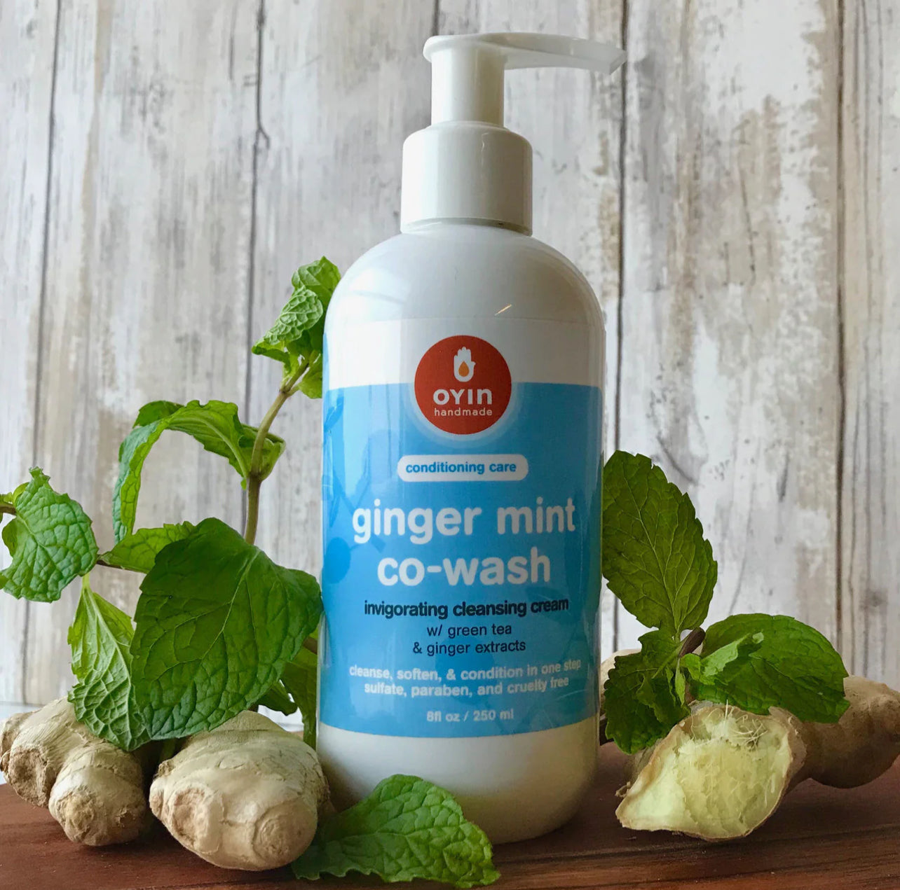 Ginger Mint Co-Wash~ Invigorating cleansing cream