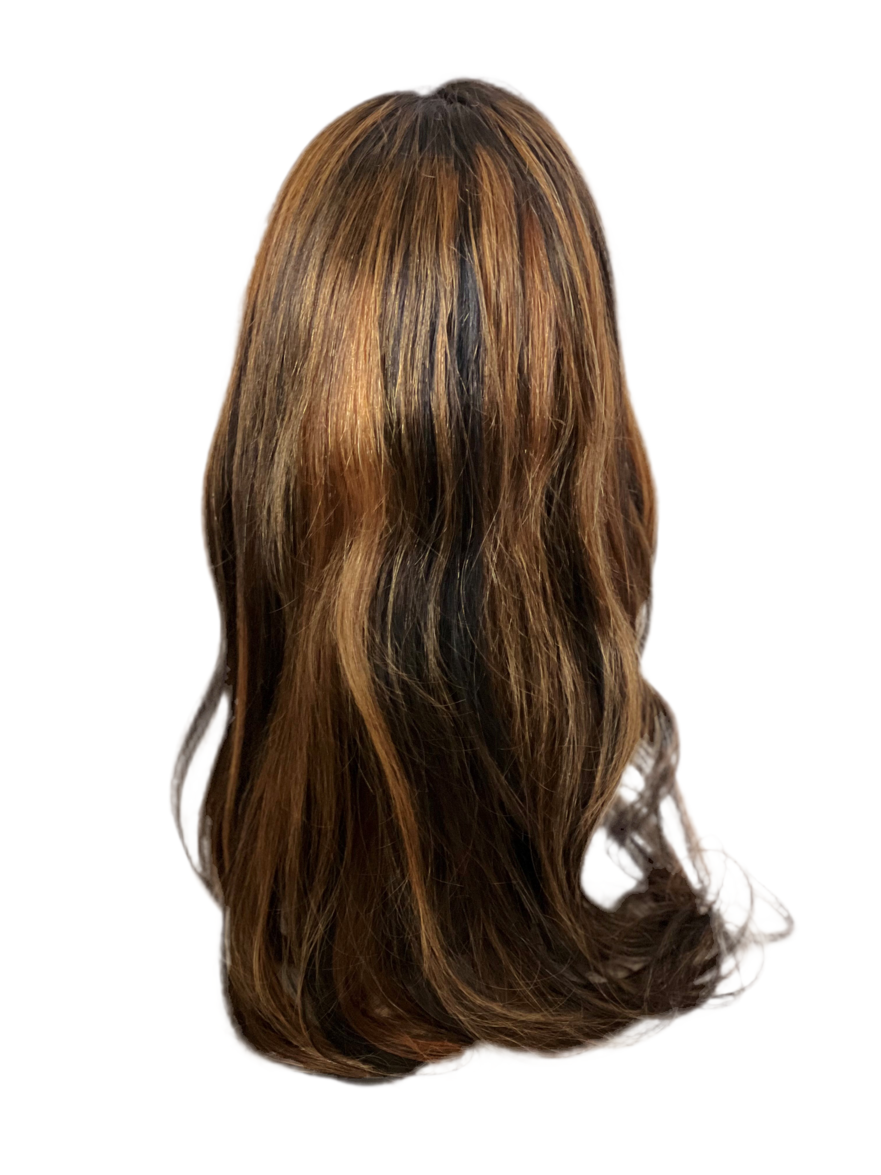 Glueless HD Full Lace Frontal Human Hair Wig - 22 inches