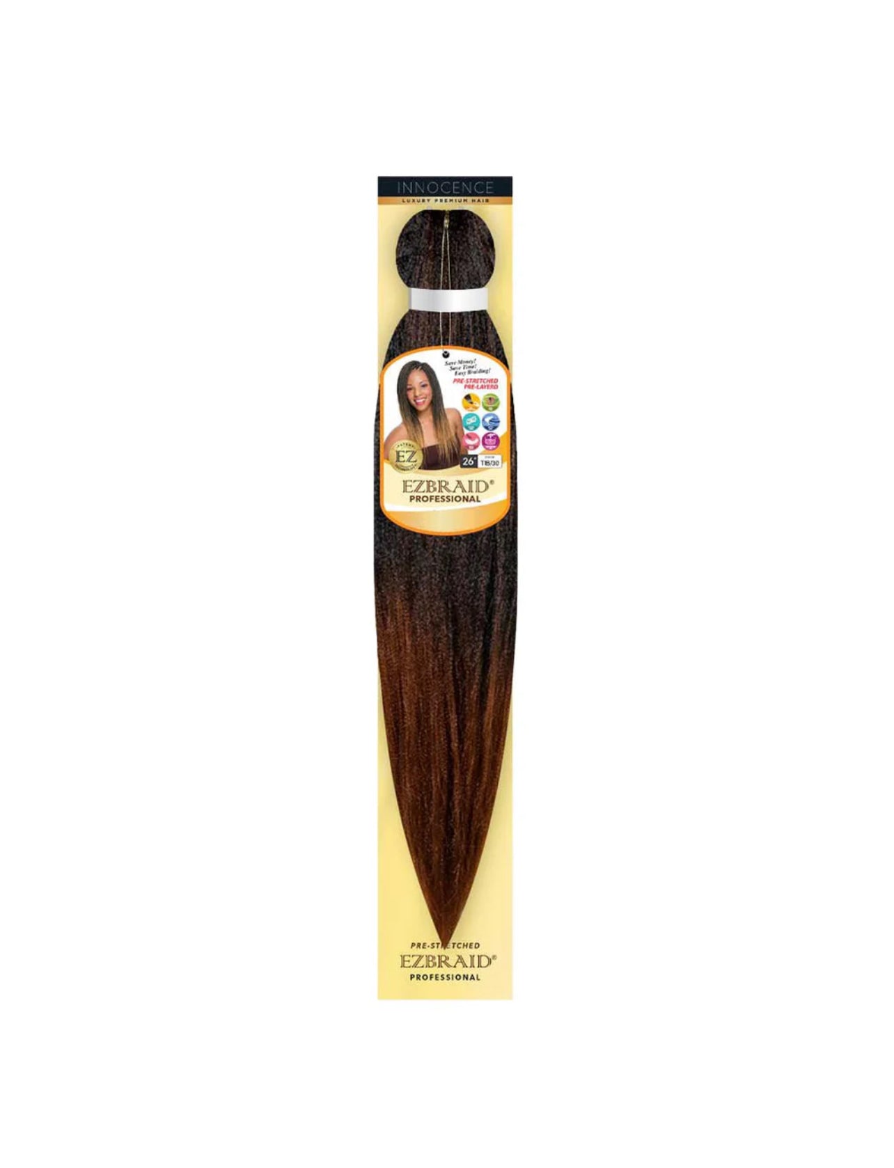100% Spetra Antibacterial Fiber Braiding Hair EZBraid 26" - Single