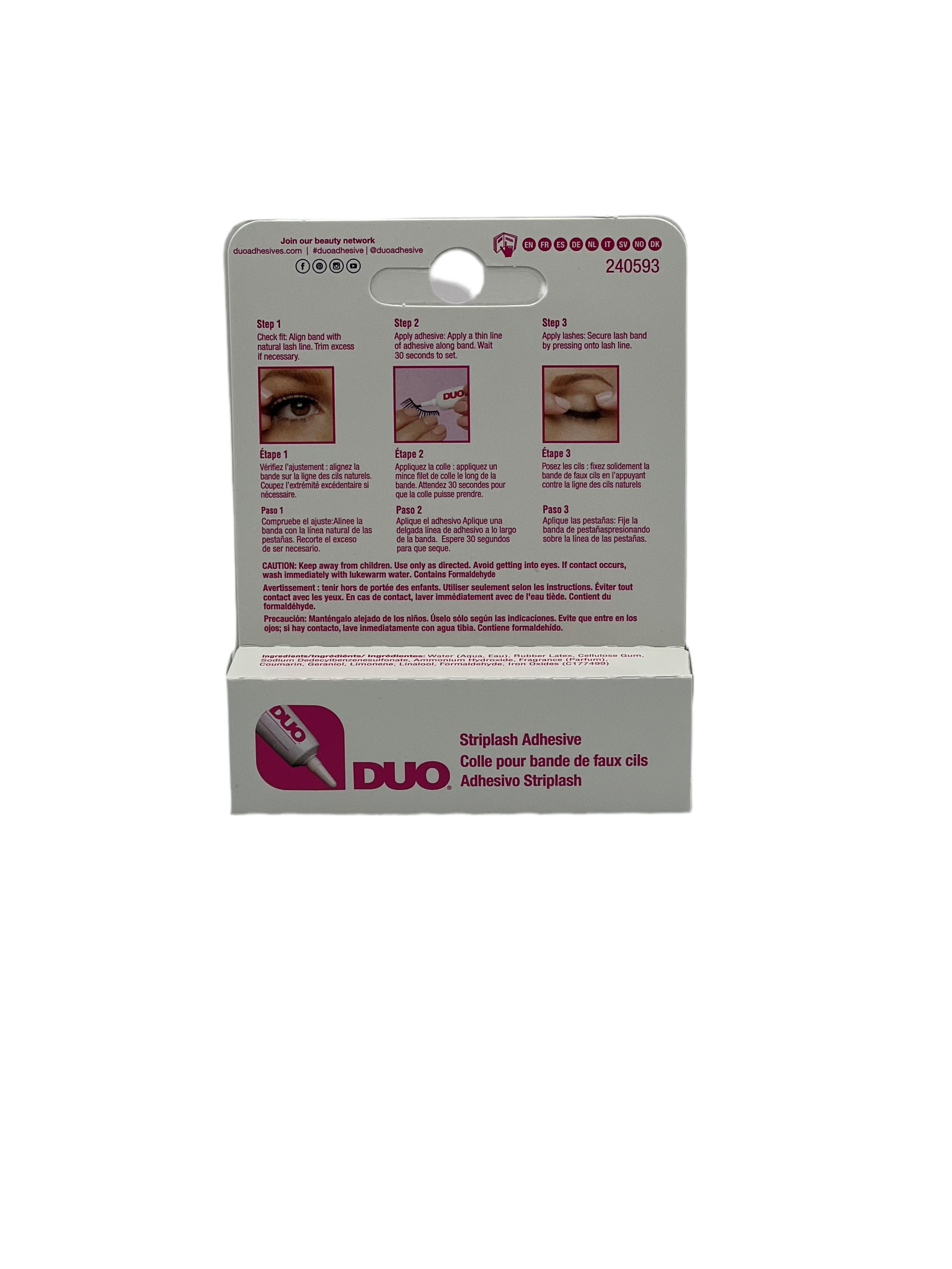 Duo Striplash Adhesive - Dark