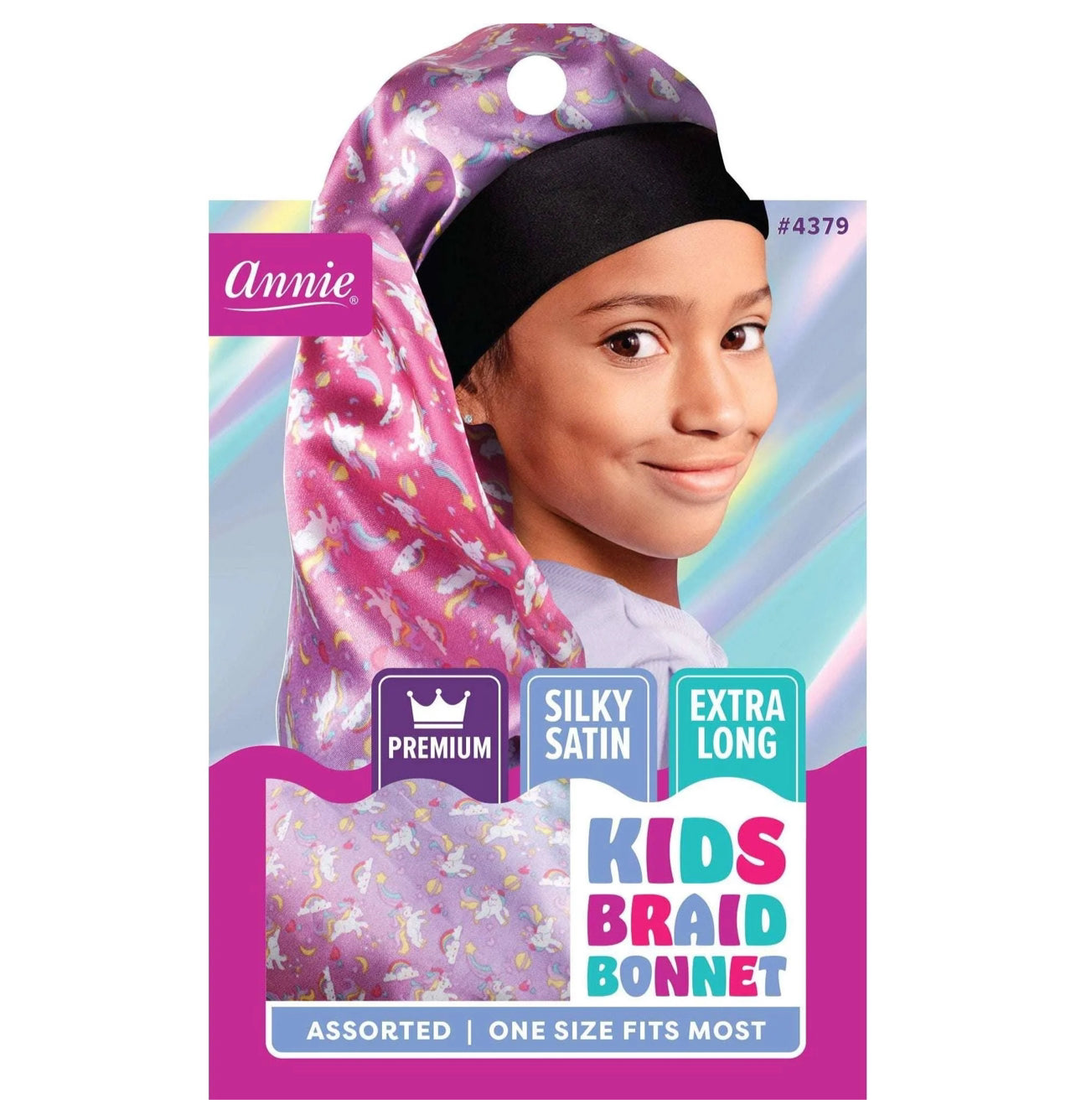 Premium Kid's Silky Braid Bonnet