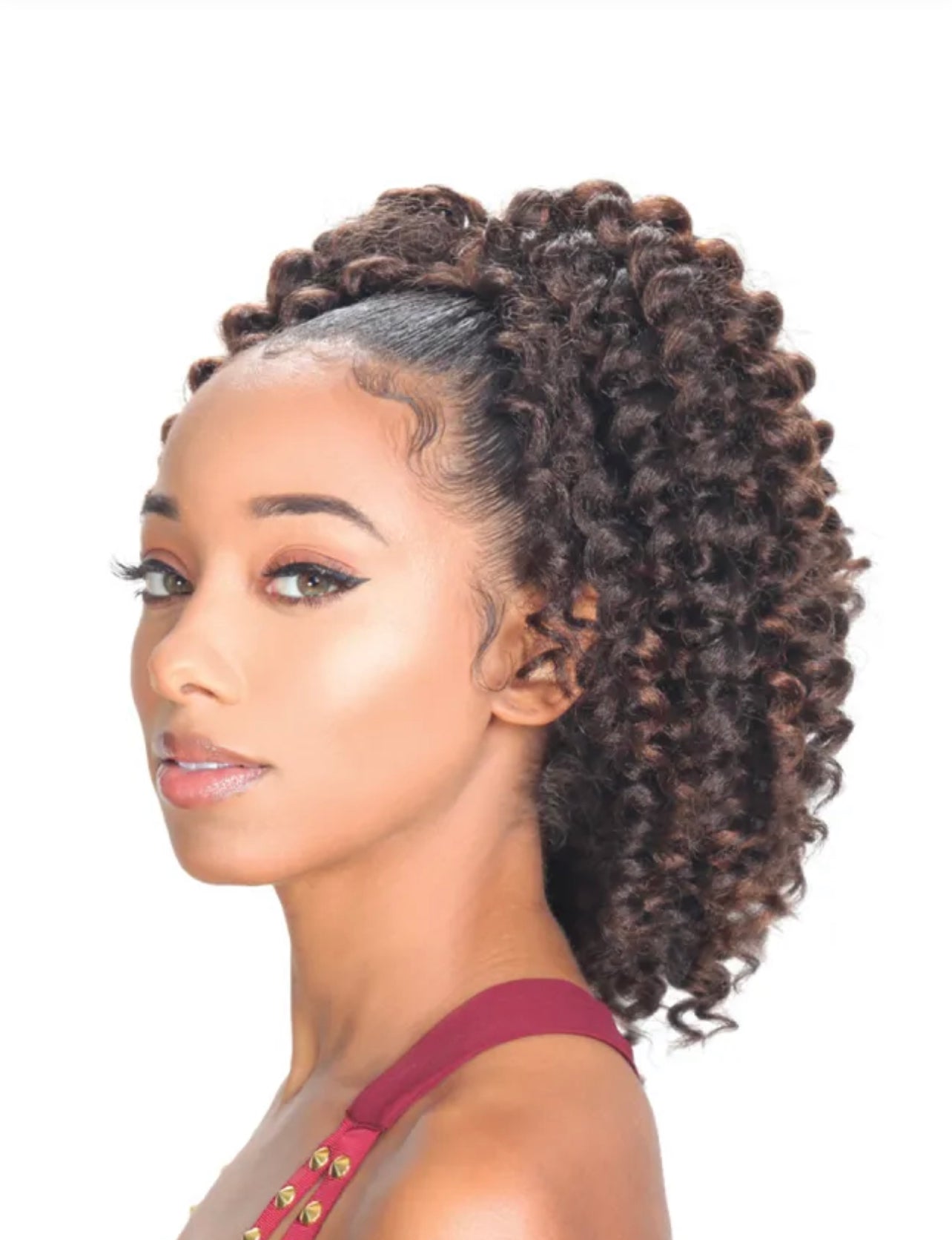 Miss V Wanda Curl Drawstring Ponytail