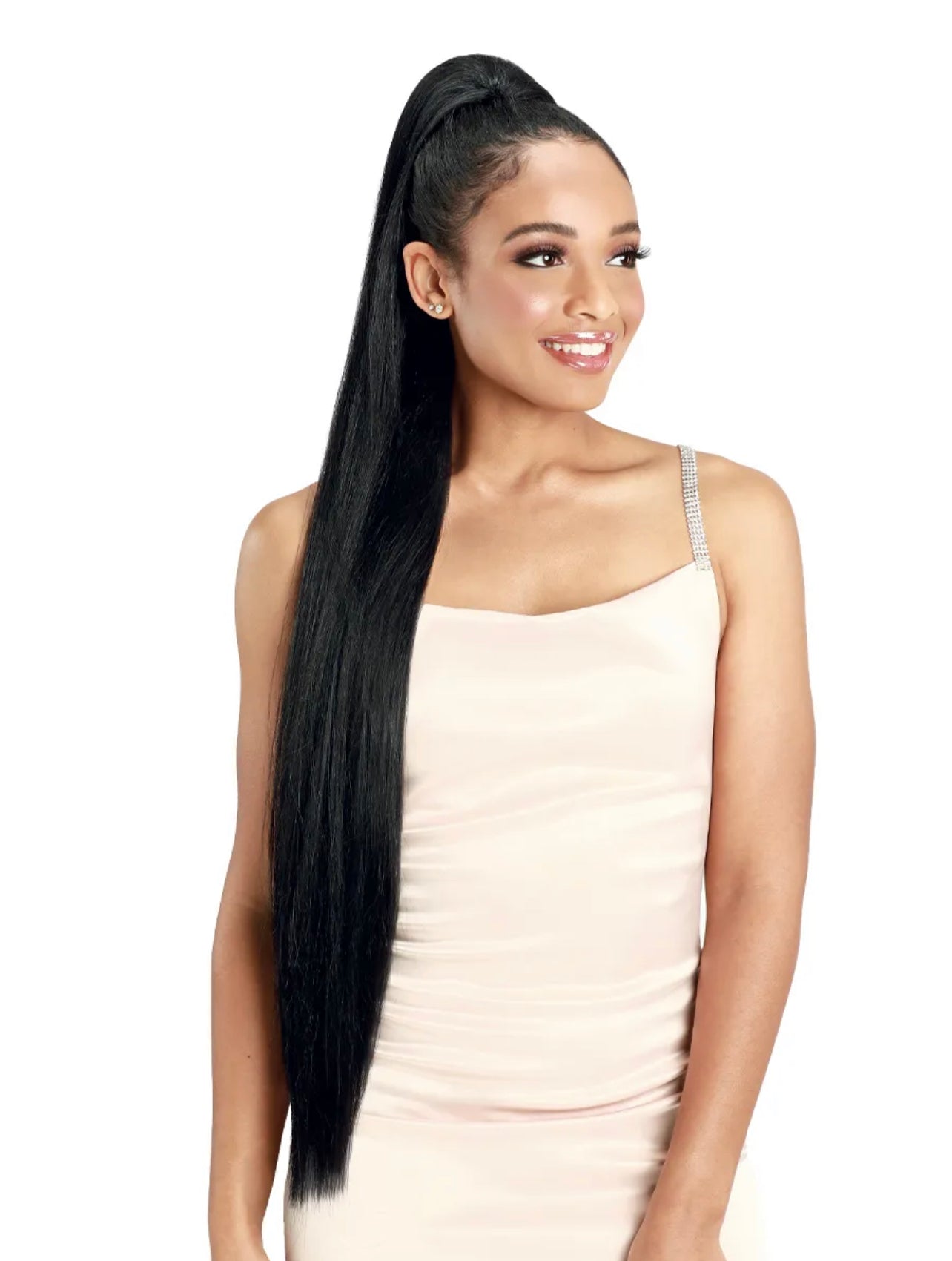 Miss ND Straight Drawstring Ponytail