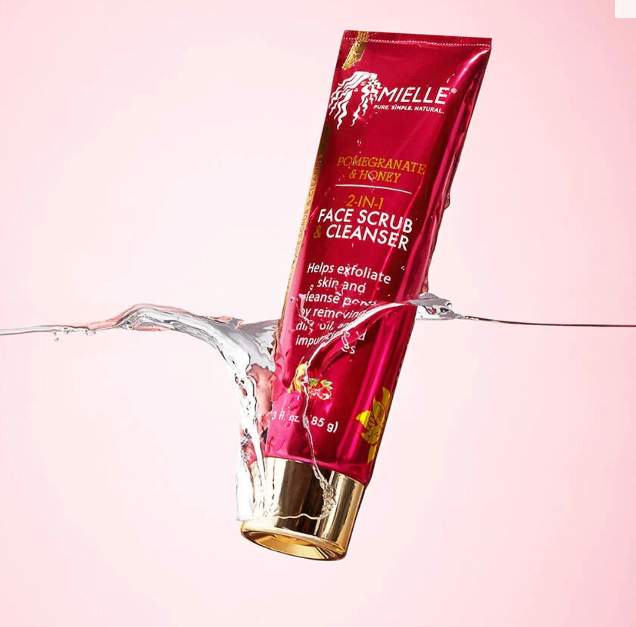 Pomegranate & Honey 2-in-1 Face Scrub & Cleanser