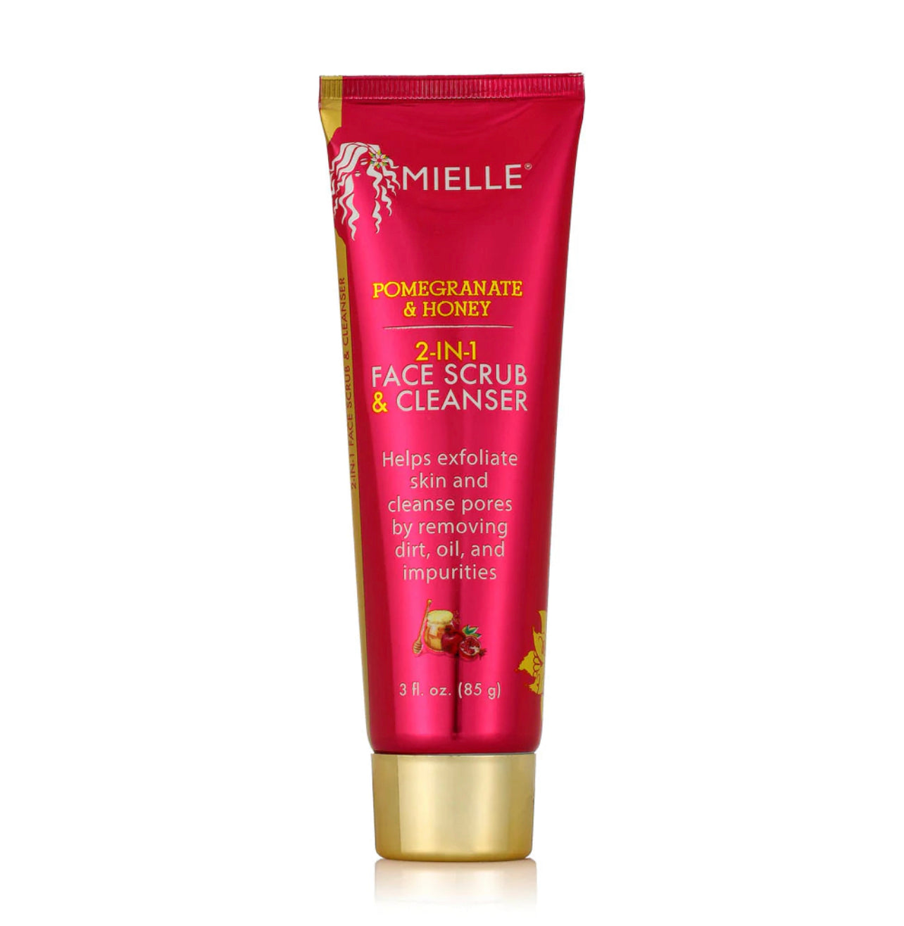 Pomegranate & Honey 2-in-1 Face Scrub & Cleanser