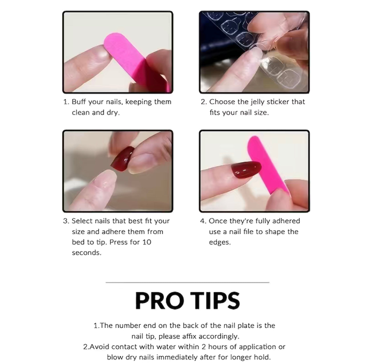 Fluorescent Green Press On Nails