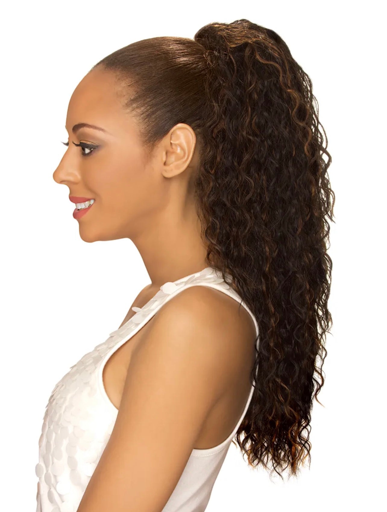 Miss Marcel Wave Drawstring  Ponytail