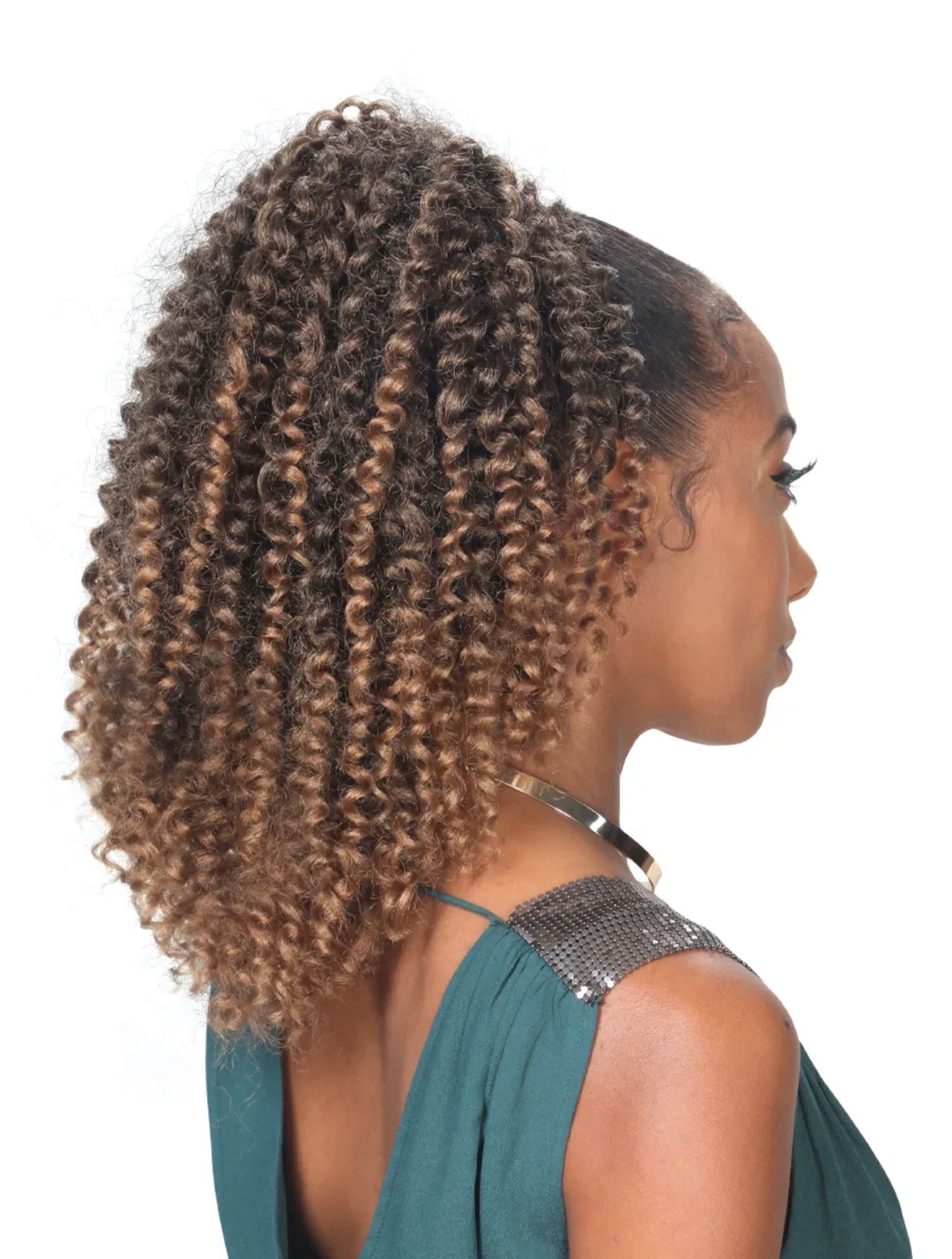 Miss V Water Wave Drawstring Ponytail