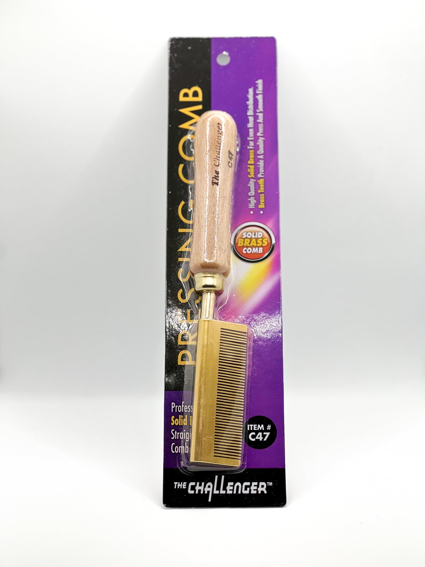Solid Brass Pressing Comb