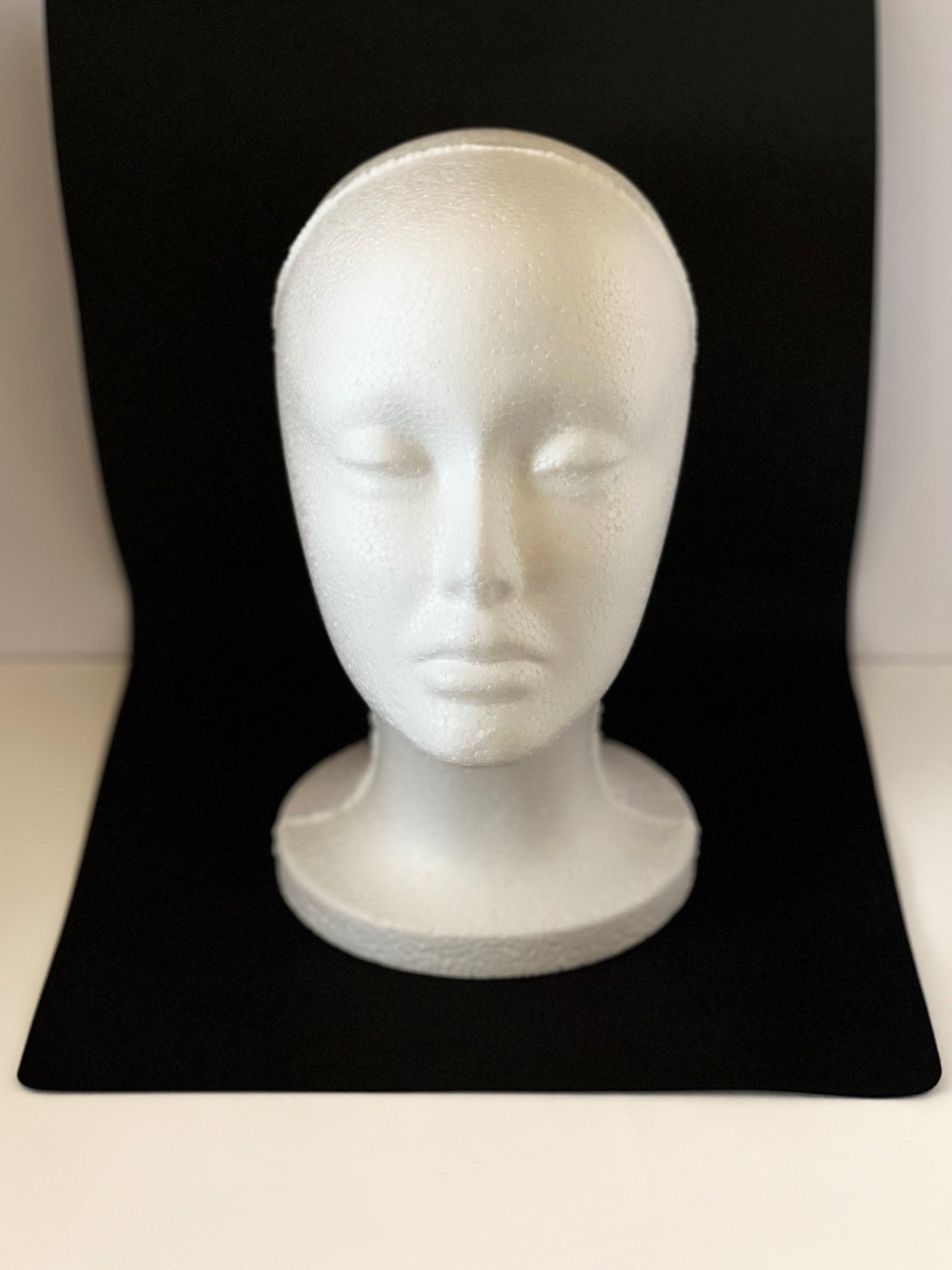 Styrofoam Wig Head