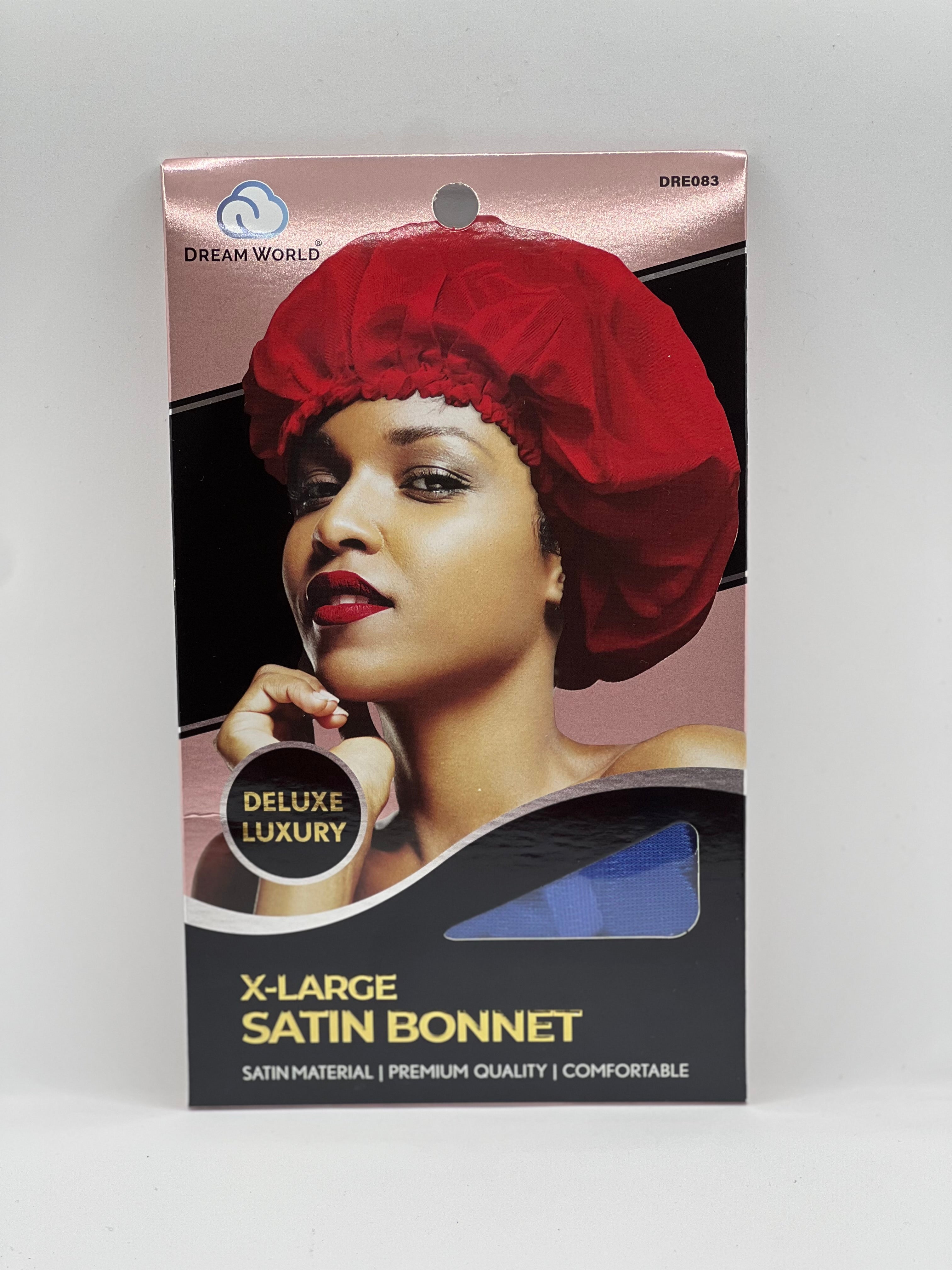 Deluxe Luxury Extra Large Satin Bonnet