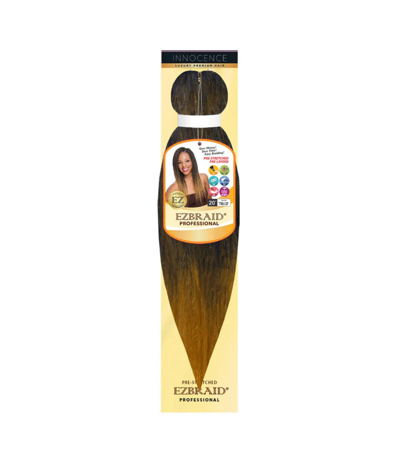 100% Spetra Antibacterial Fiber Braiding Hair EZBraid 20" - Single