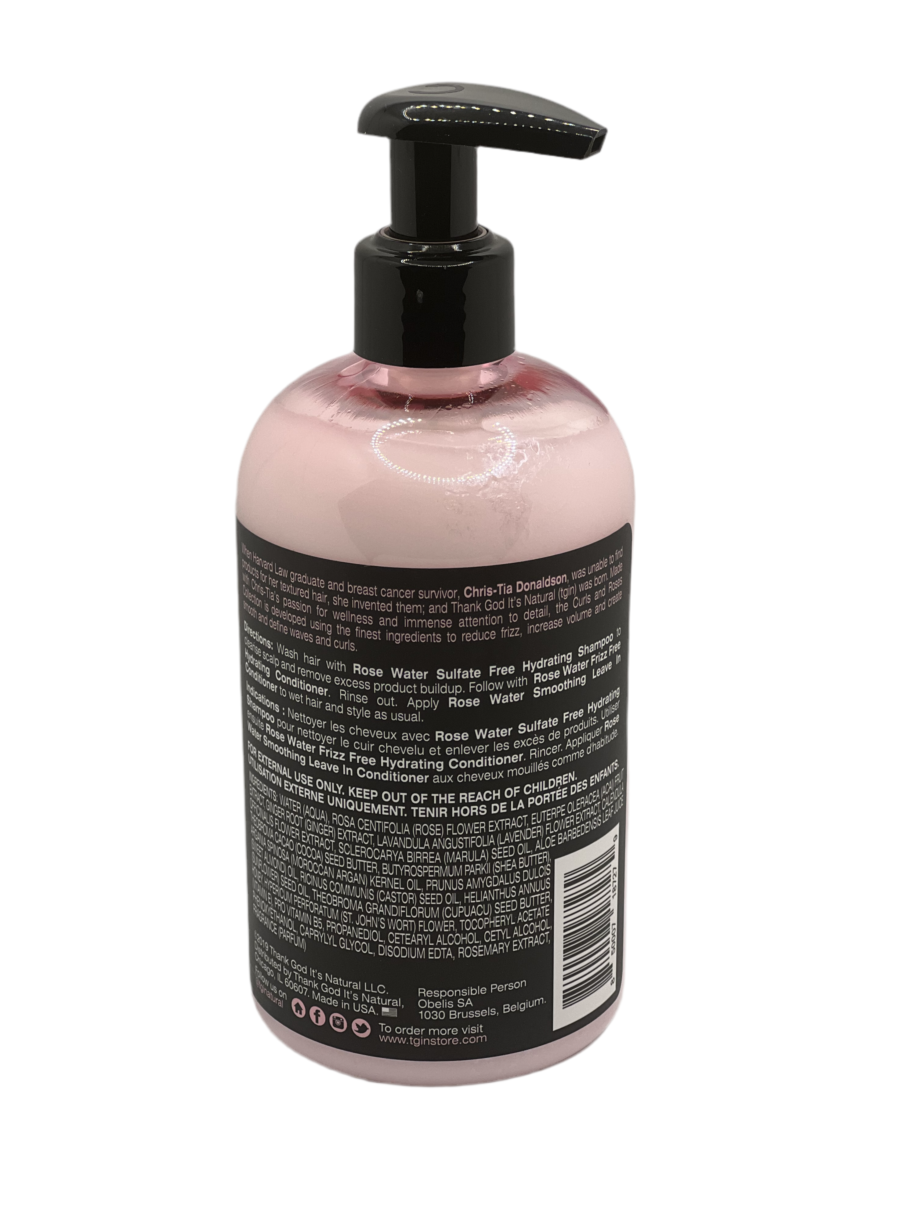 Rose Water Smoothing Leave In Conditioner