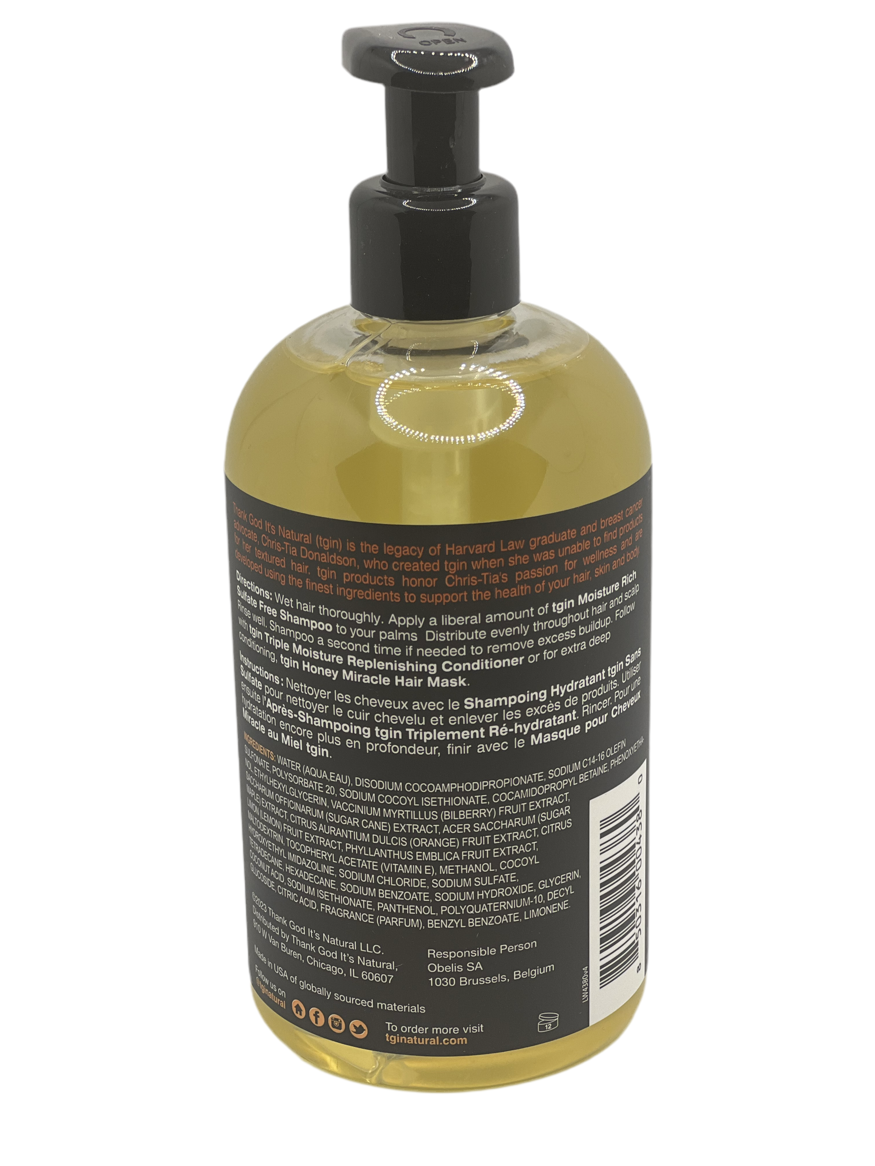 Moisture Rich Sulfate Free Shampoo