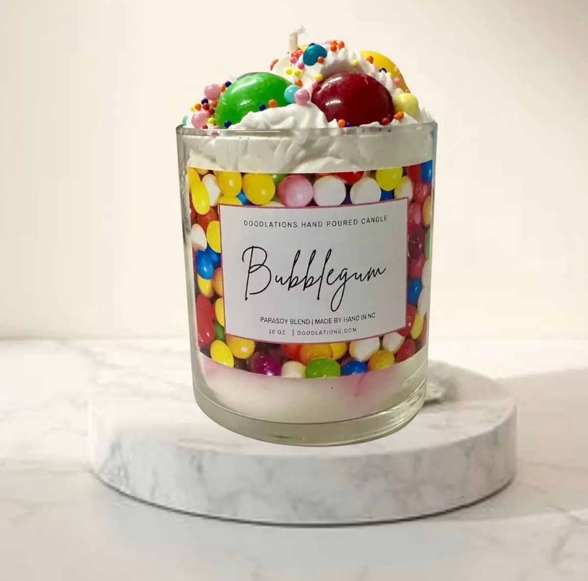 Doodlations Luxury Candle | Bubblegum