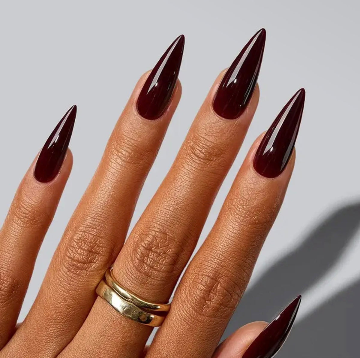Softcoattips™ Red Collection - Long Stiletto Nails