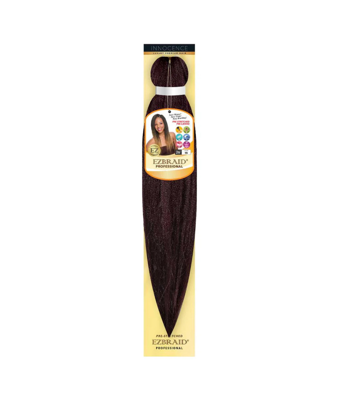 100% Spetra Antibacterial Fiber Braiding Hair EZ-Braid 26" - Single