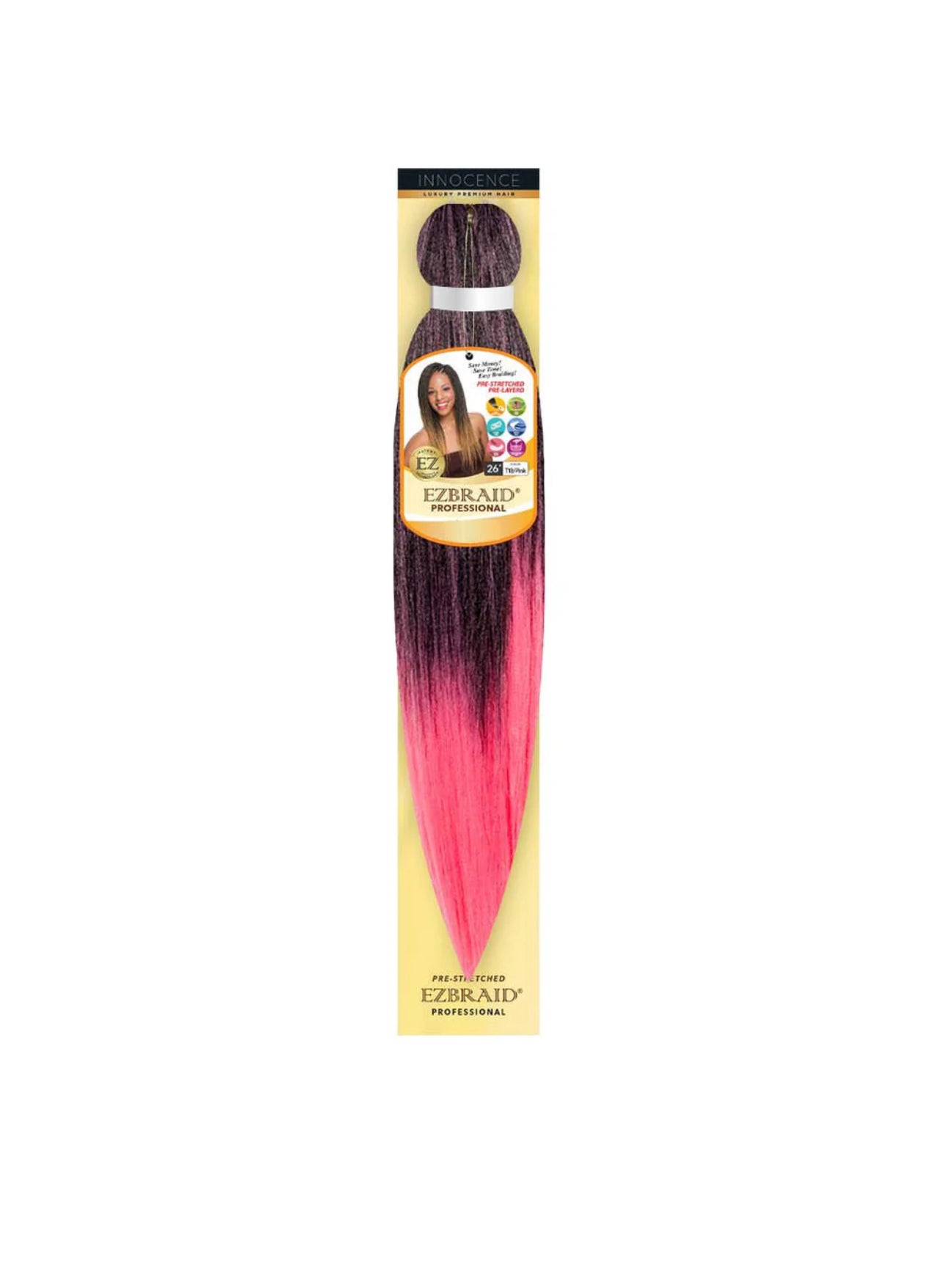 100% Spetra Antibacterial Fiber Braiding Hair EZ-Braid 26" - Single