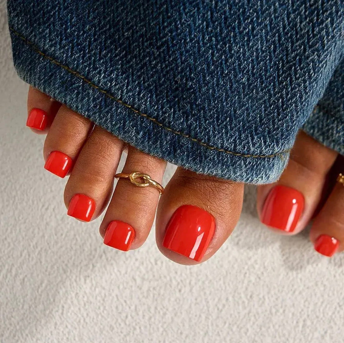 Softcoattips™ Red Collection - Toe Nails