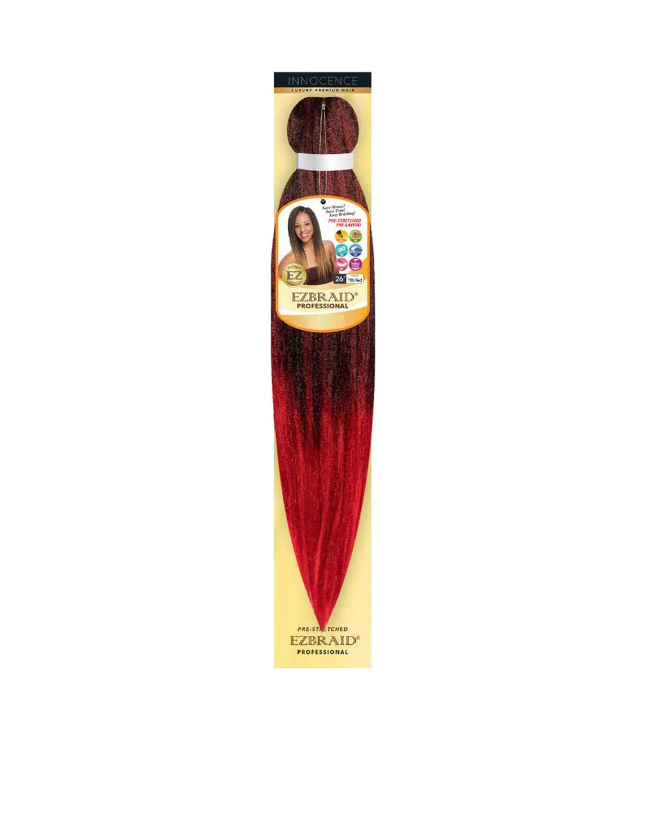 100% Spetra Antibacterial Fiber Braiding Hair EZ-Braid 26" - Single