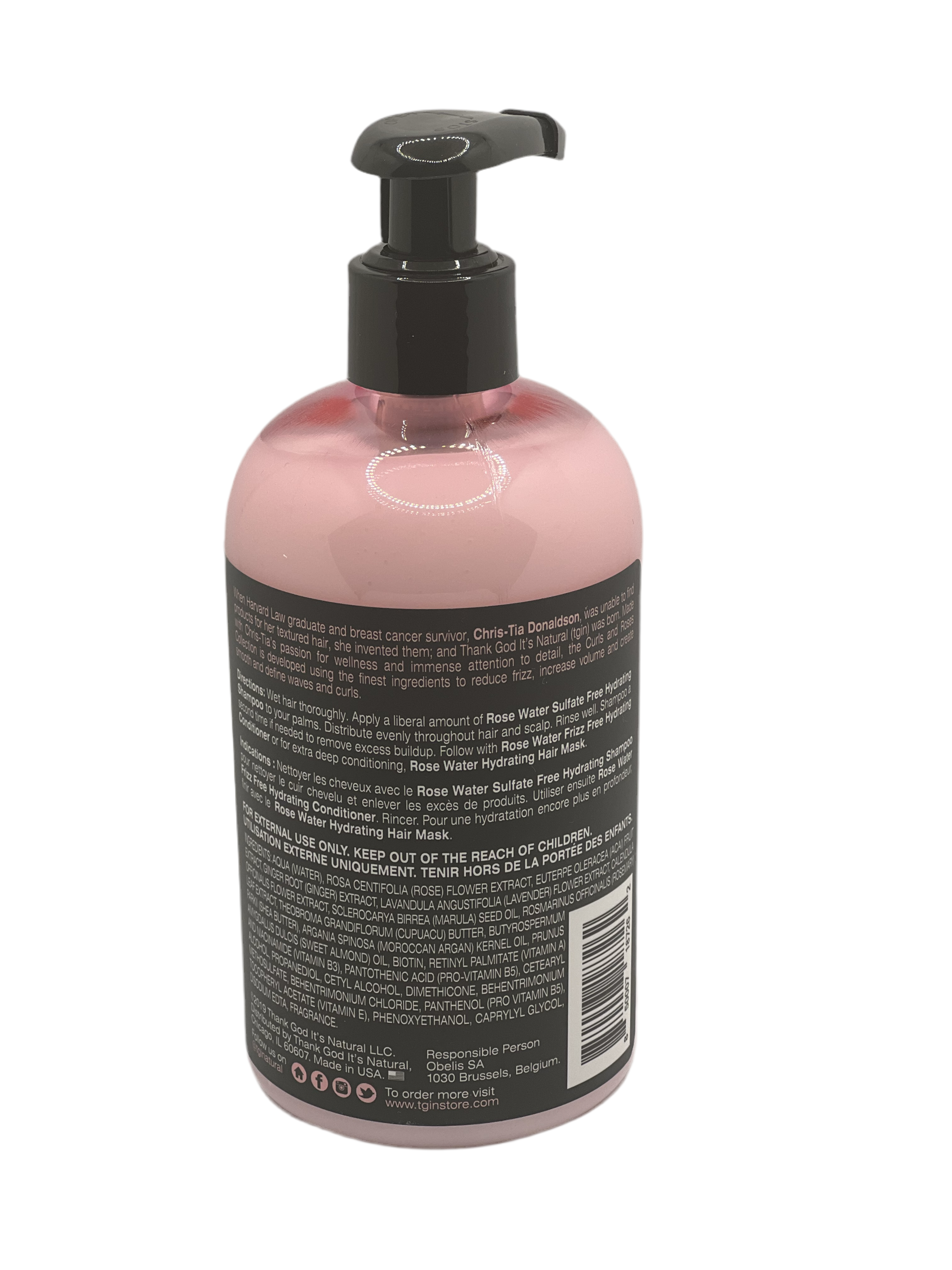 Rose Water Frizz Free Hydrating Conditioner