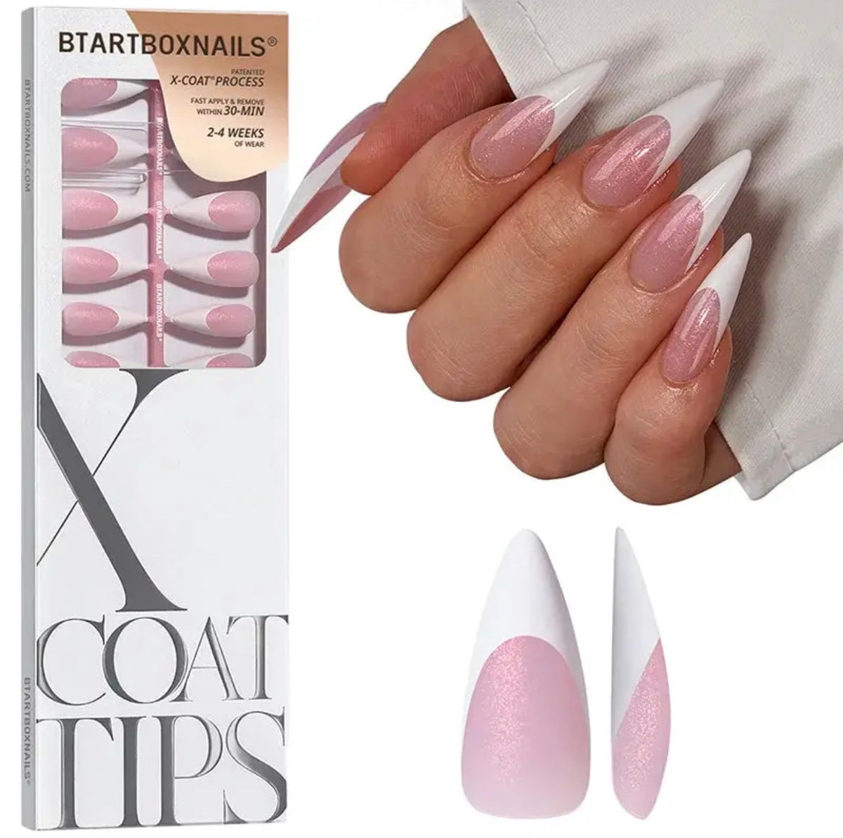 French Tip Press on Nails