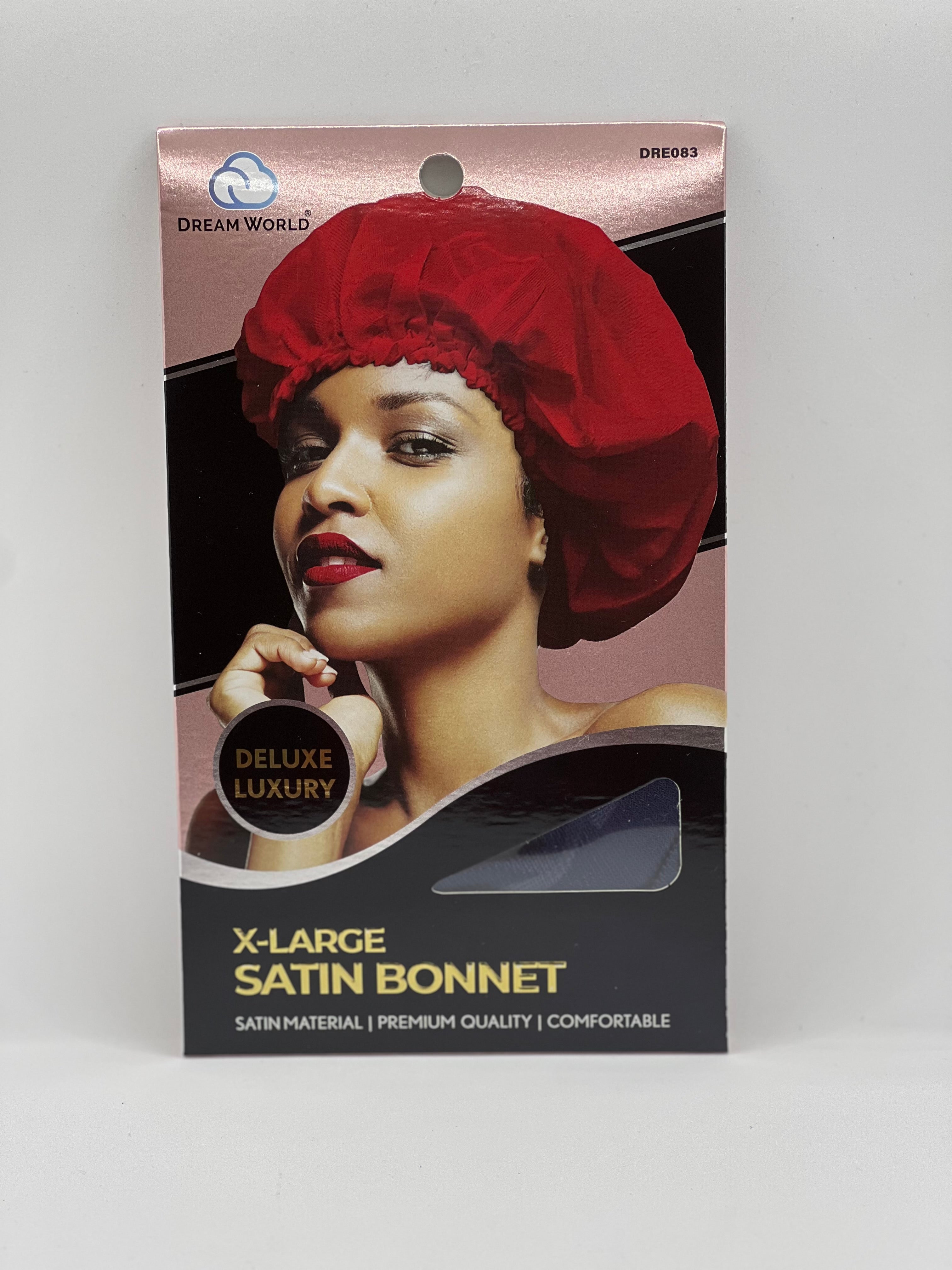 Deluxe Luxury Extra Large Satin Bonnet